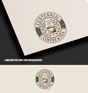 Logo Design by Veridian-studio for Centennial Coffee & Tea | Design: #36333427