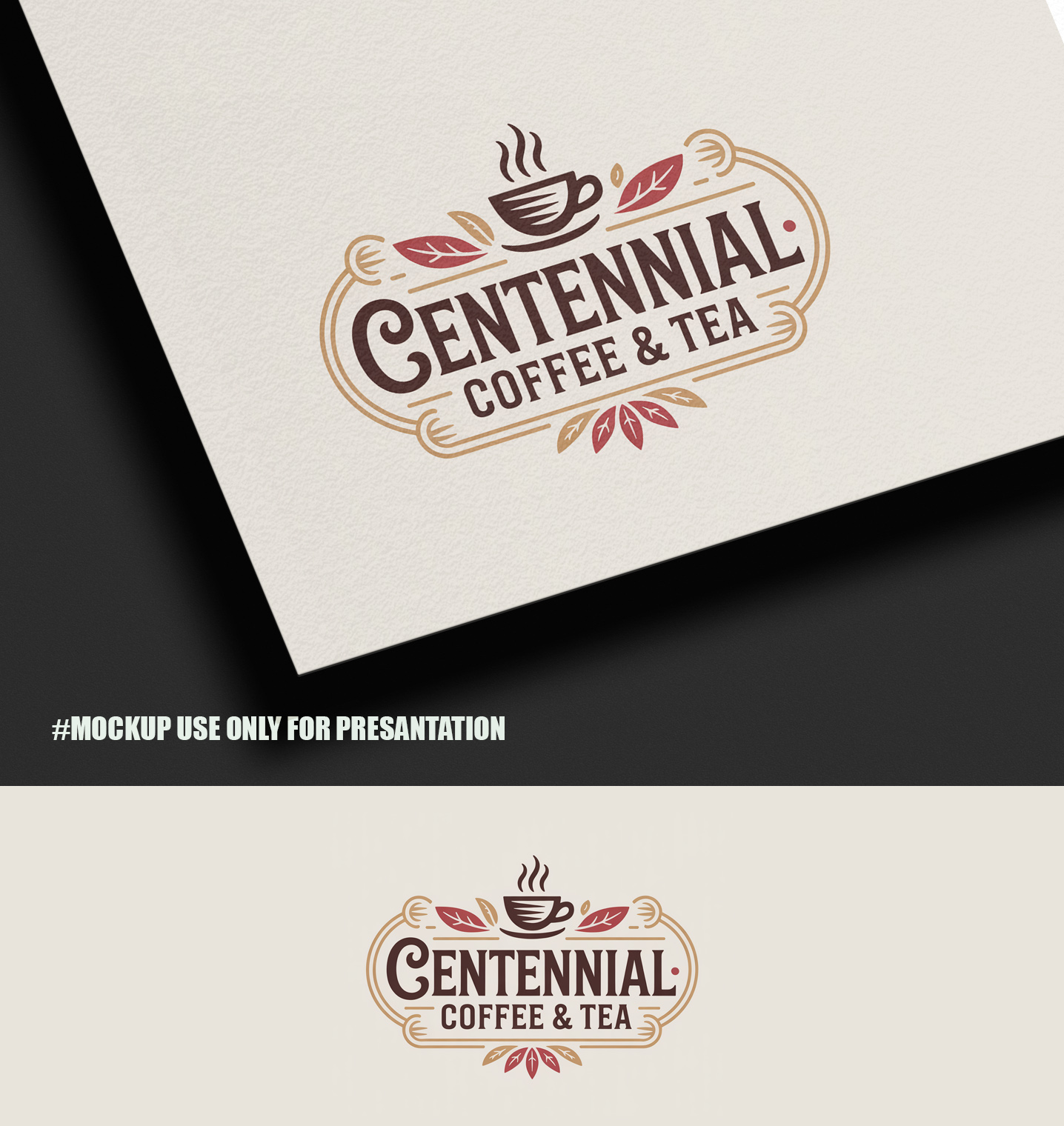 Logo Design by Veridian-studio for Centennial Coffee & Tea | Design #36333428