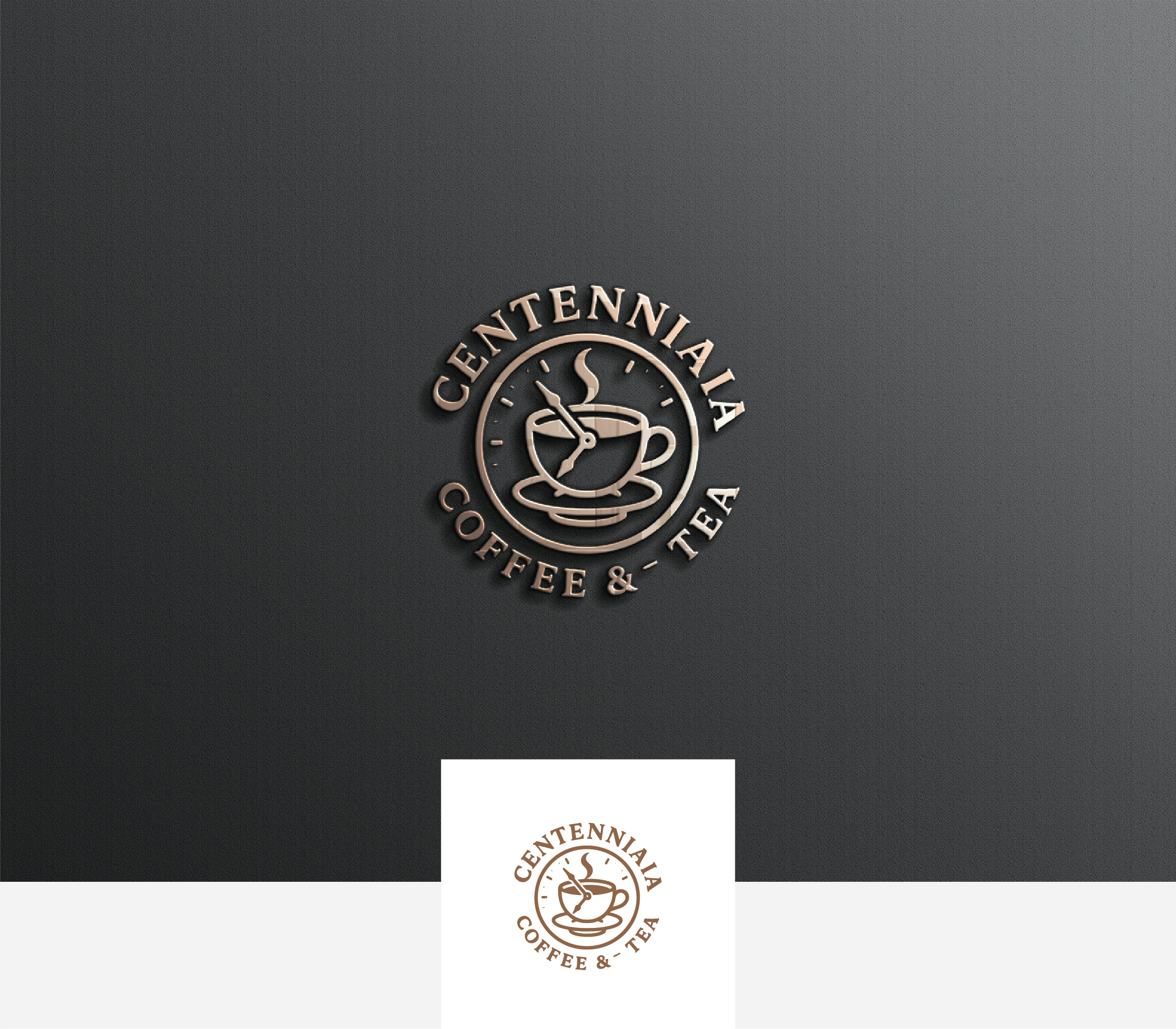 Logo Design by Afsana_Hoque for Centennial Coffee & Tea | Design #36341585