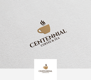 Logo Design by Afsana_Hoque for Centennial Coffee & Tea | Design: #36341586