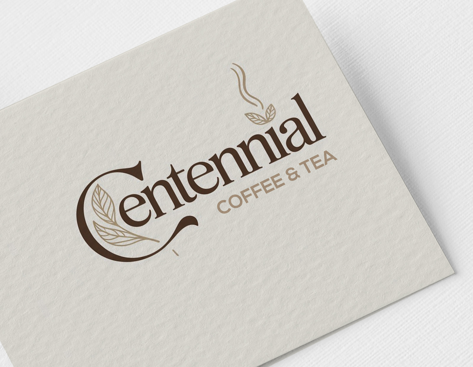 Logo Design by jijan for Centennial Coffee & Tea | Design #36329478