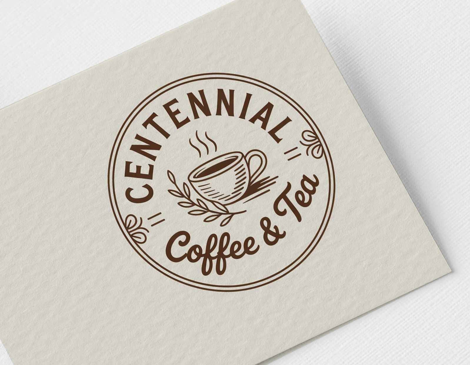 Logo Design by jijan for Centennial Coffee & Tea | Design #36329483