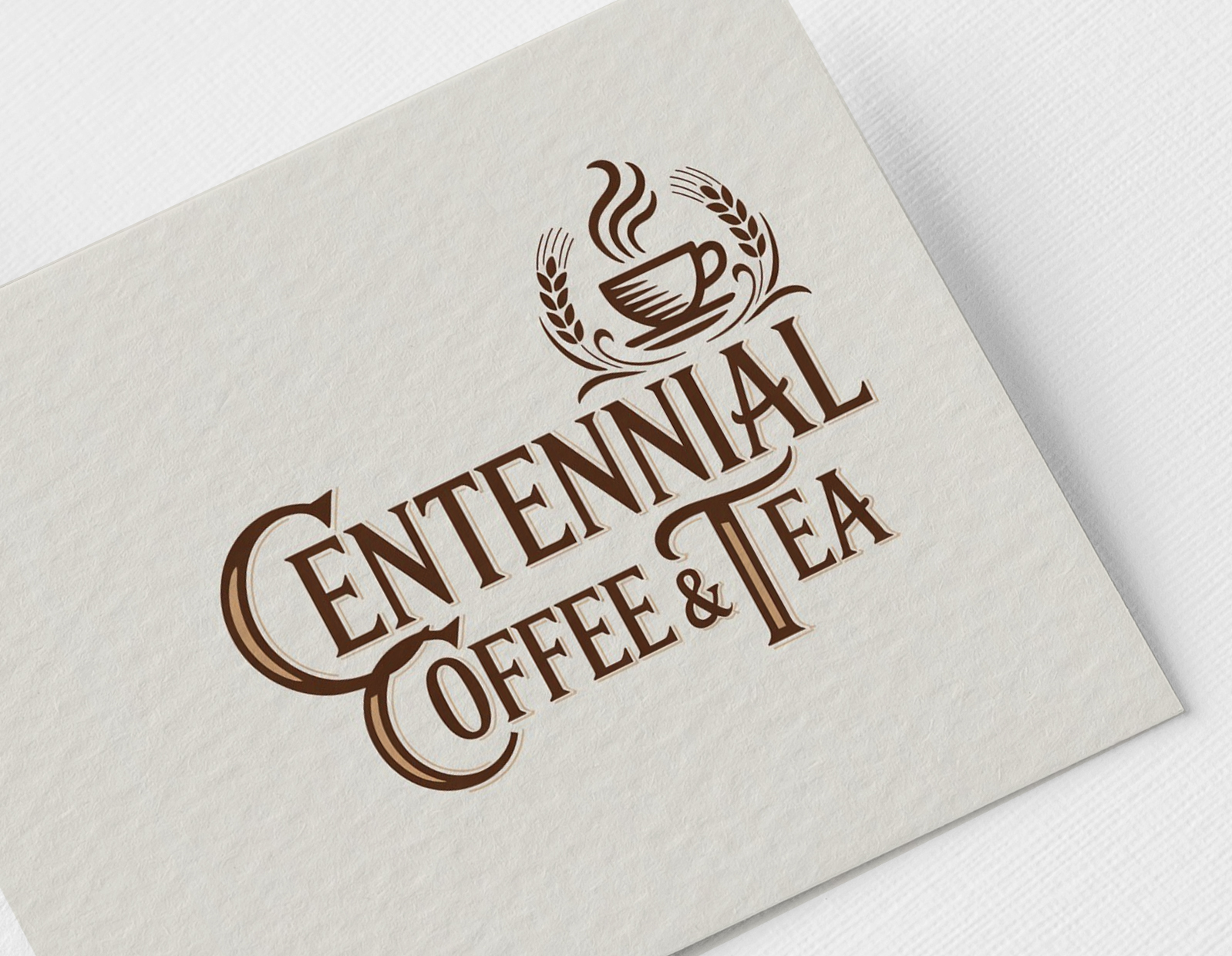 Logo Design by jijan for Centennial Coffee & Tea | Design #36329484