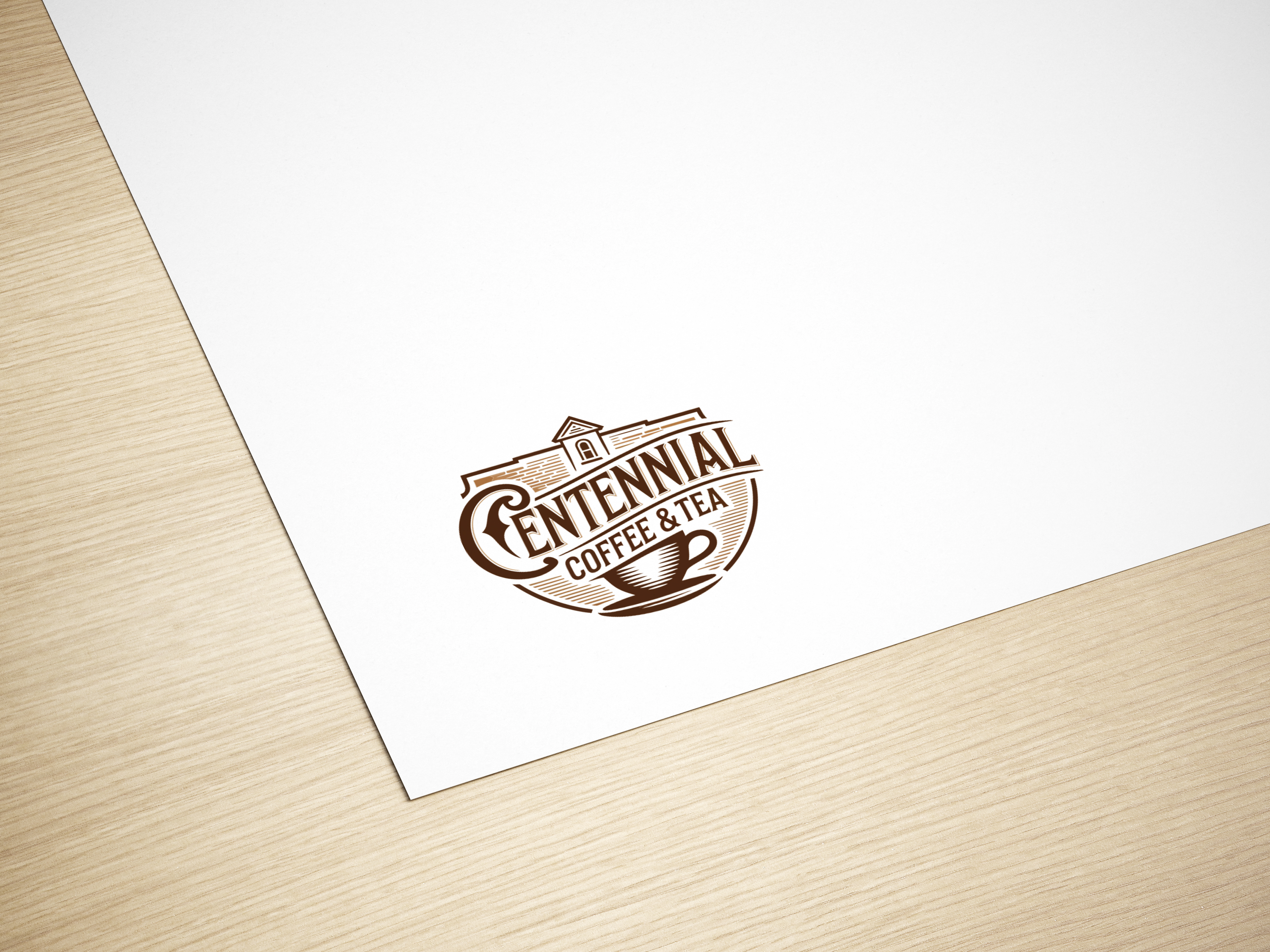 Logo Design by Zoe Designs for Centennial Coffee & Tea | Design #36334200