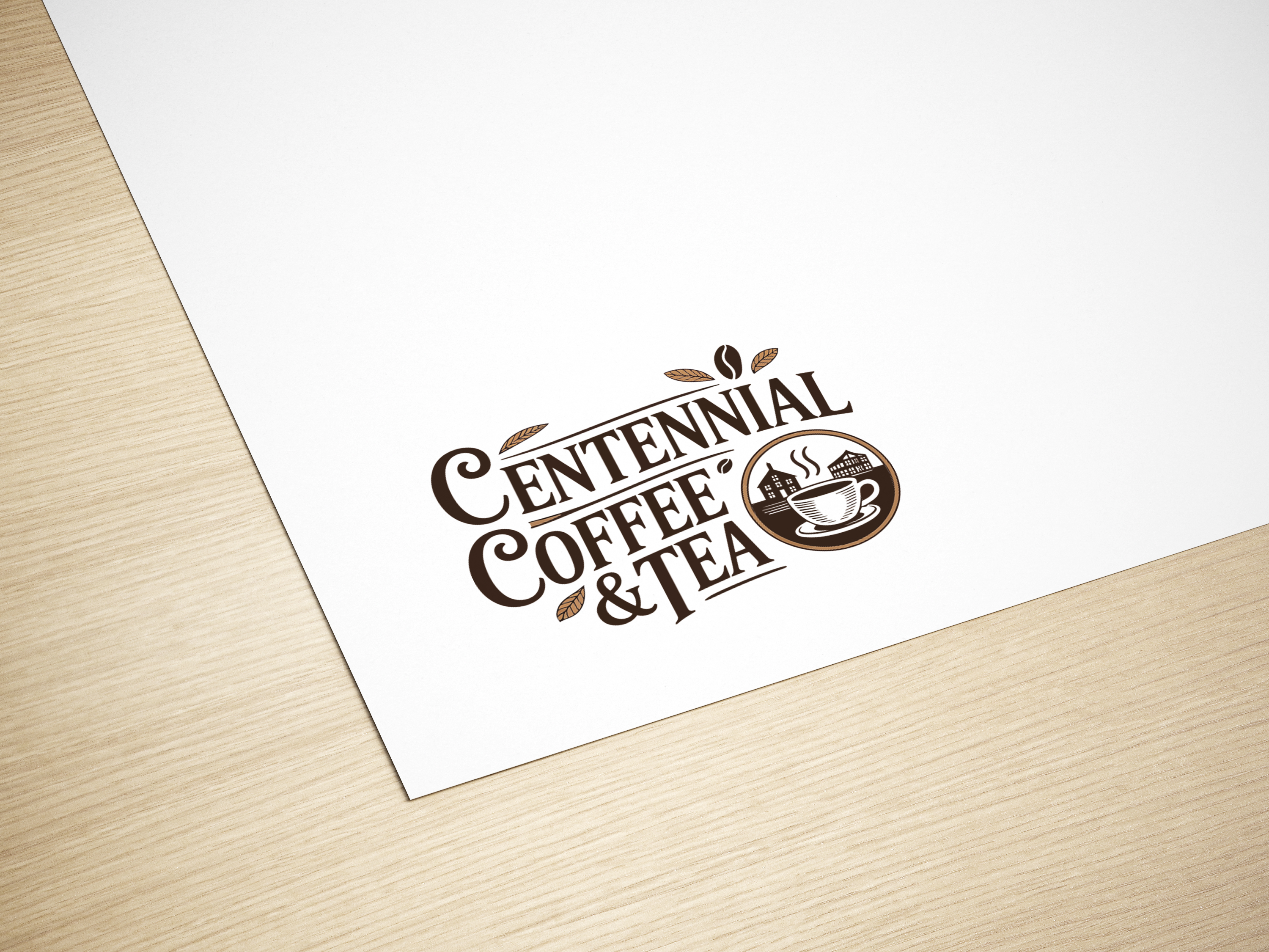 Logo Design by Zoe Designs for Centennial Coffee & Tea | Design #36334203