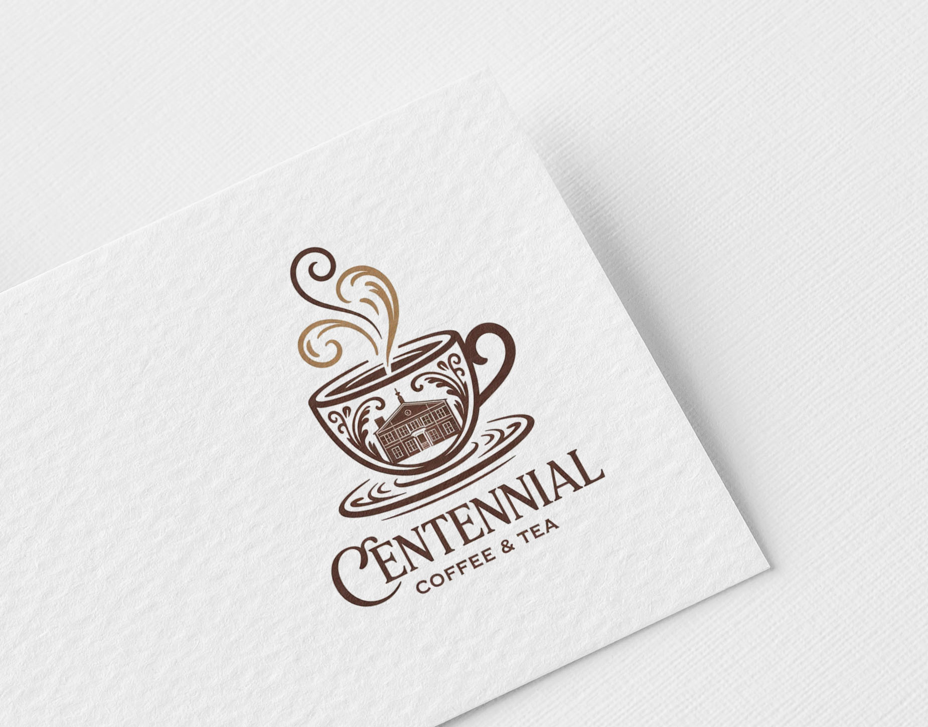 Logo Design by Jena Siraj for Centennial Coffee & Tea | Design #36332546