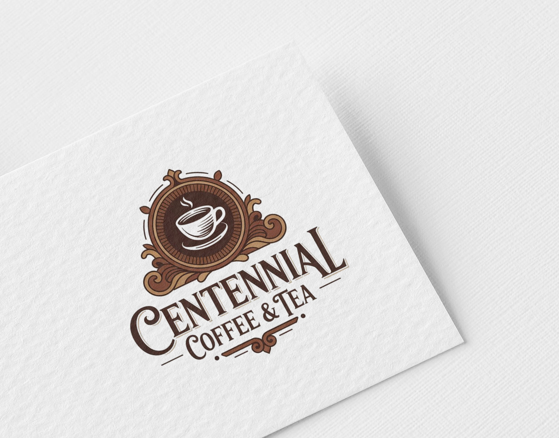 Logo Design by Jena Siraj for Centennial Coffee & Tea | Design #36332551