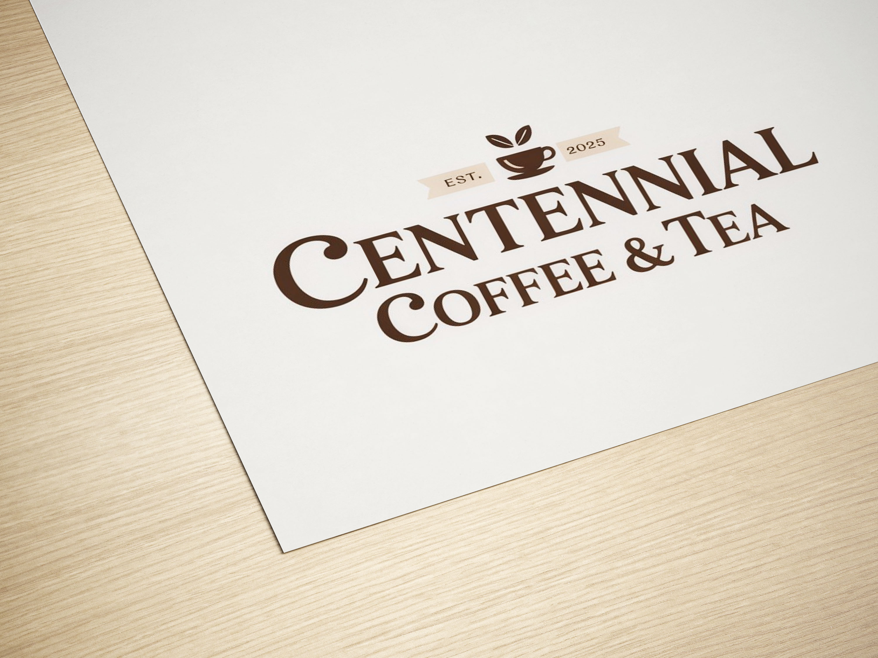 Logo Design by su-san for Centennial Coffee & Tea | Design #36329355