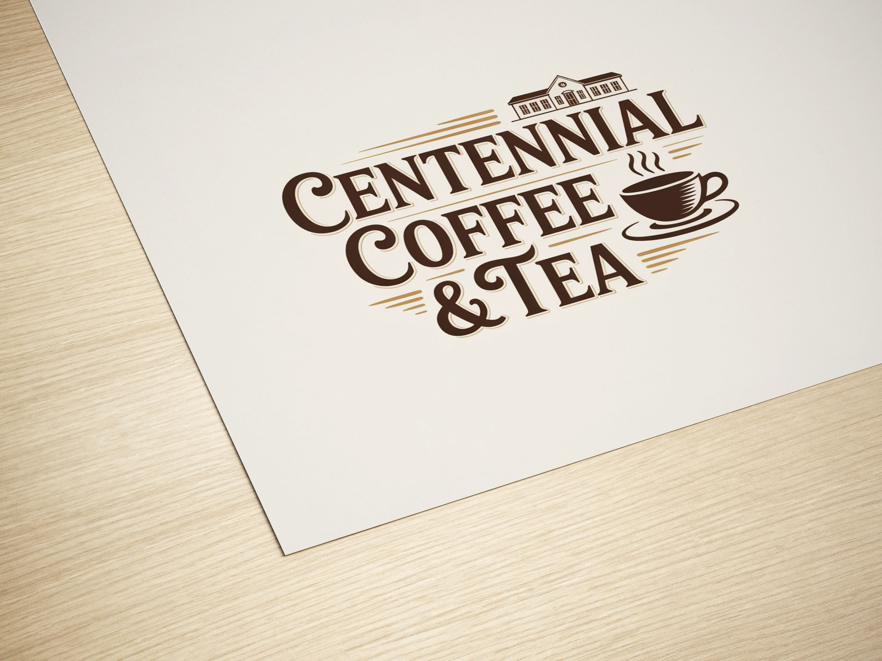 Logo Design by su-san for Centennial Coffee & Tea | Design #36329356