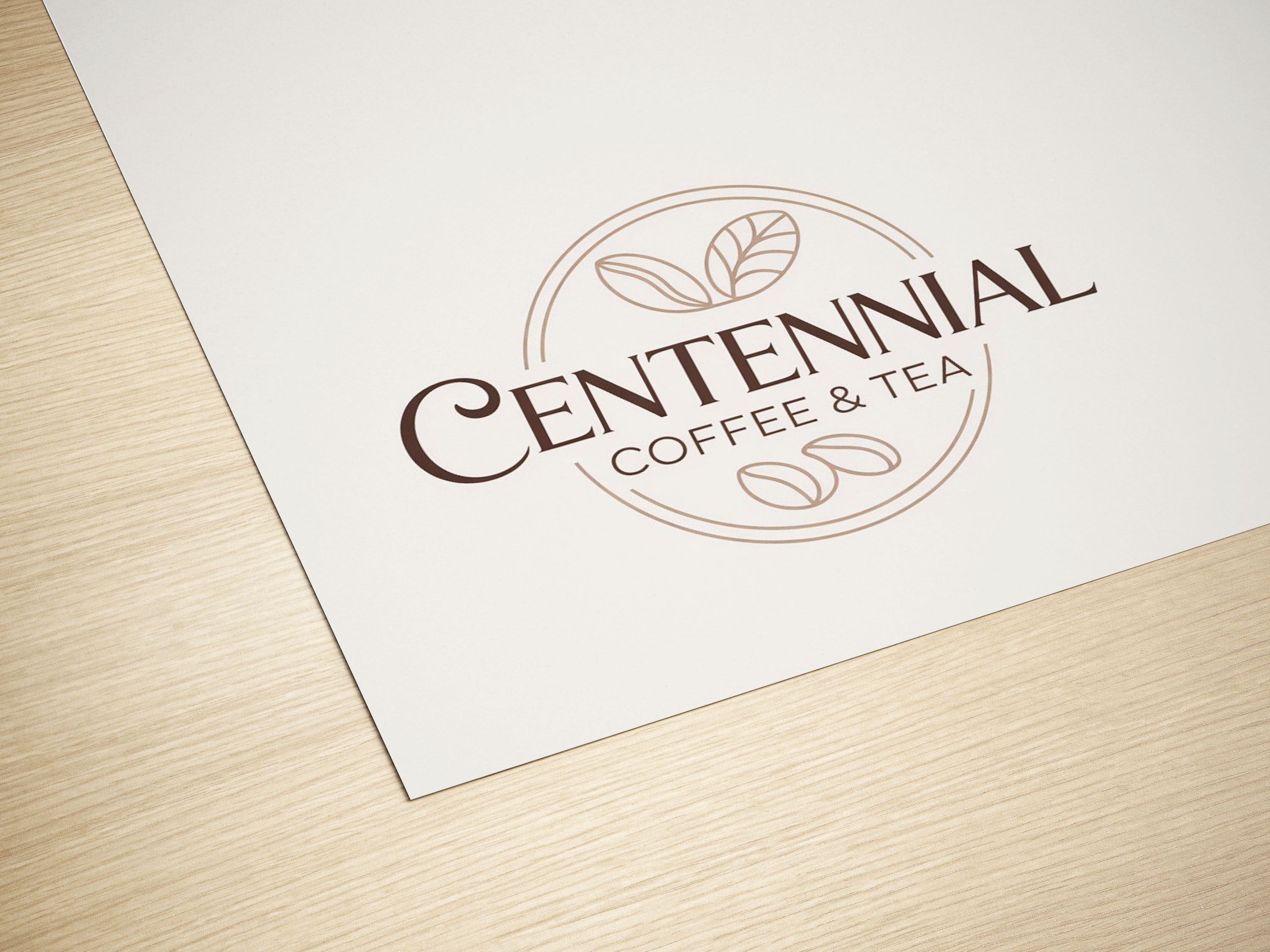 Logo Design by su-san for Centennial Coffee & Tea | Design #36329358