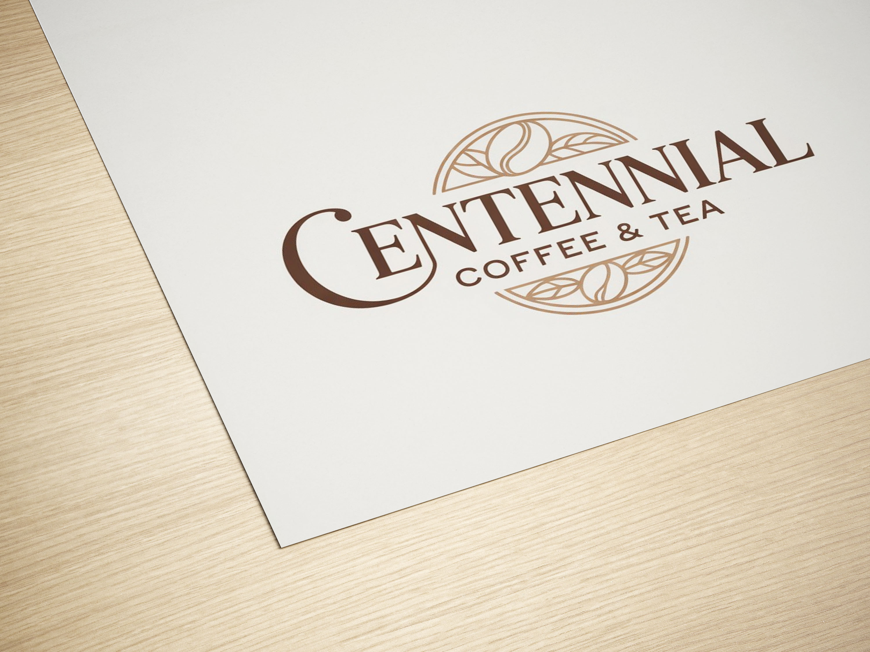 Logo Design by su-san for Centennial Coffee & Tea | Design #36329360