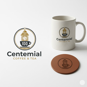 Logo Design by anaya08 for Centennial Coffee & Tea | Design: #36327840