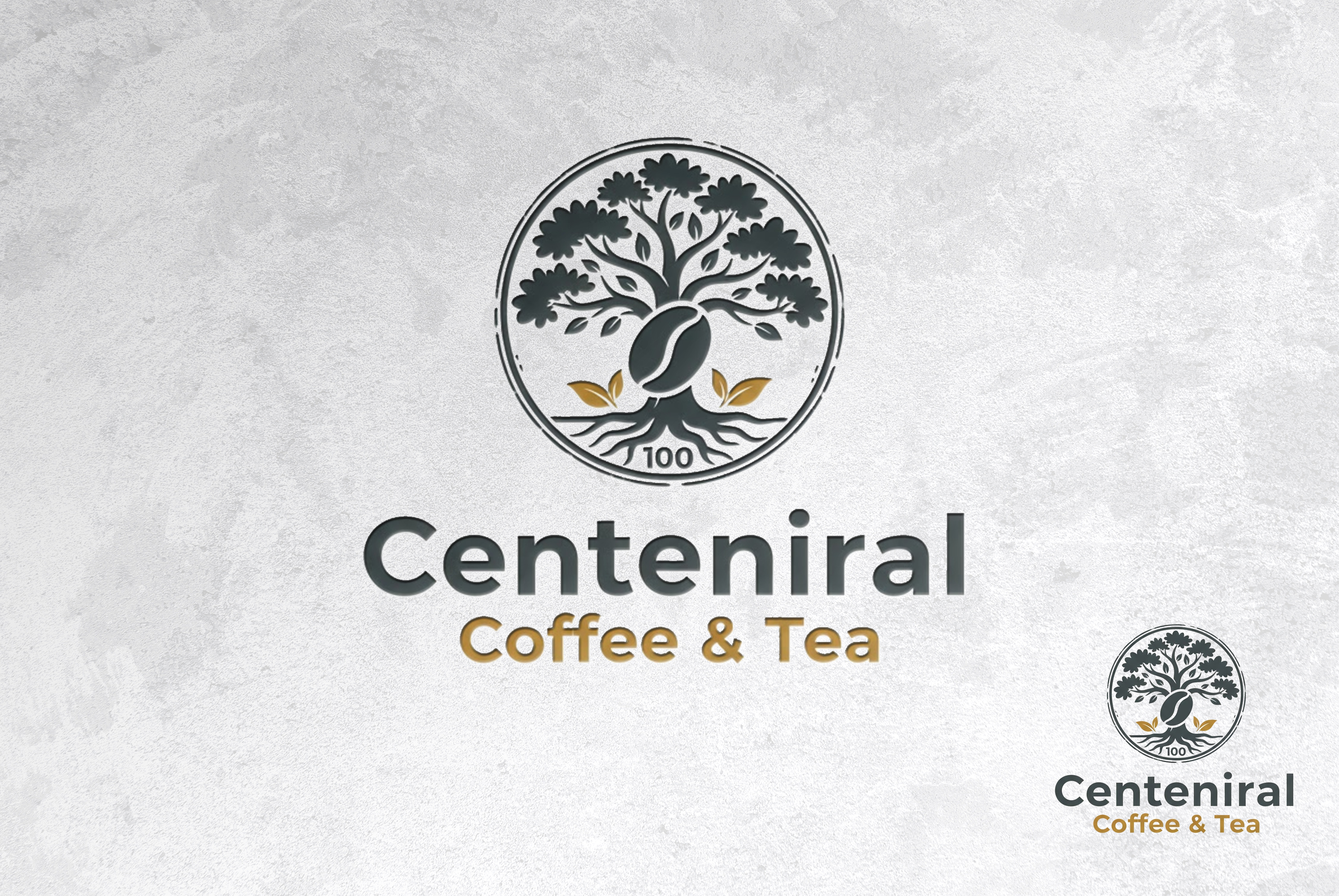 Logo Design by anaya08 for Centennial Coffee & Tea | Design #36327841