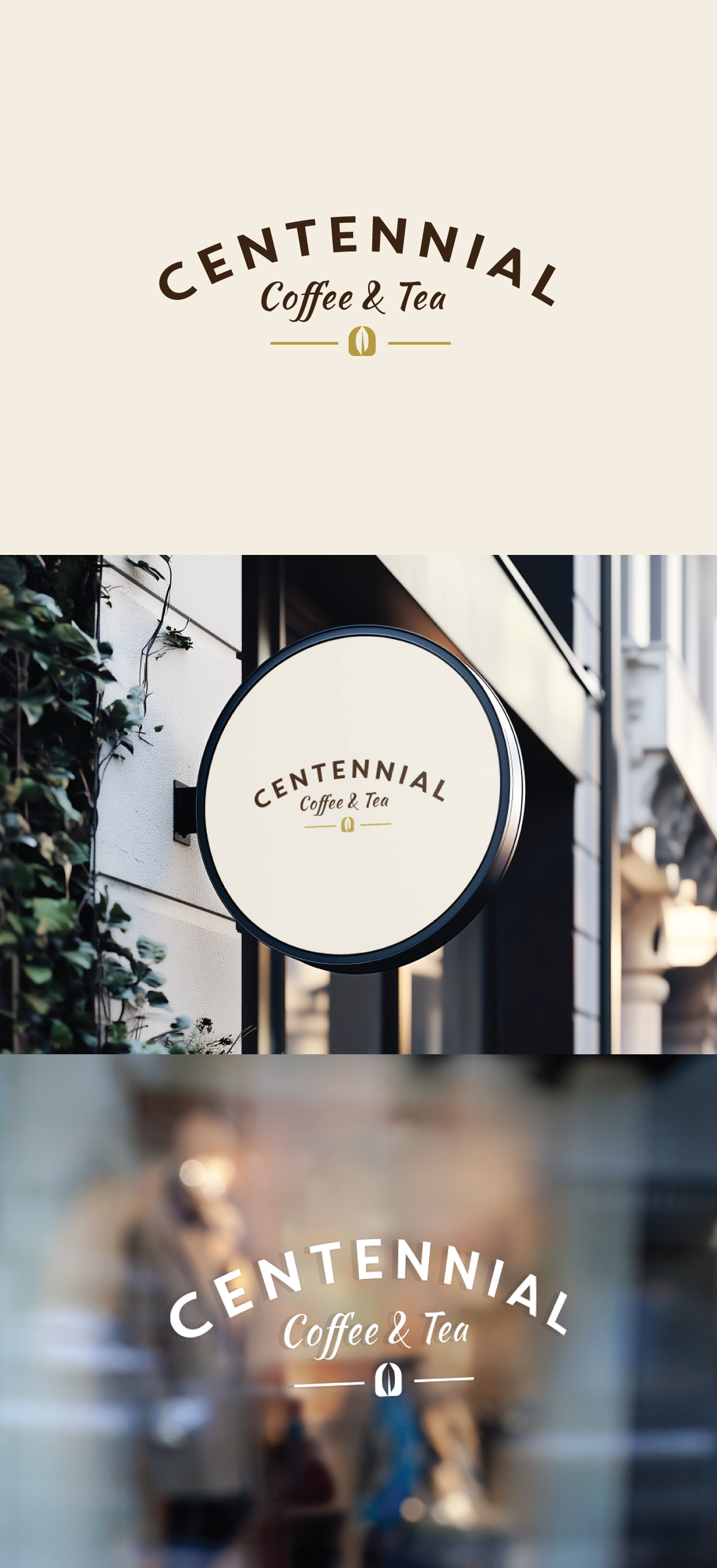 Logo Design by AbhishekkM'24 for Centennial Coffee & Tea | Design #36327108