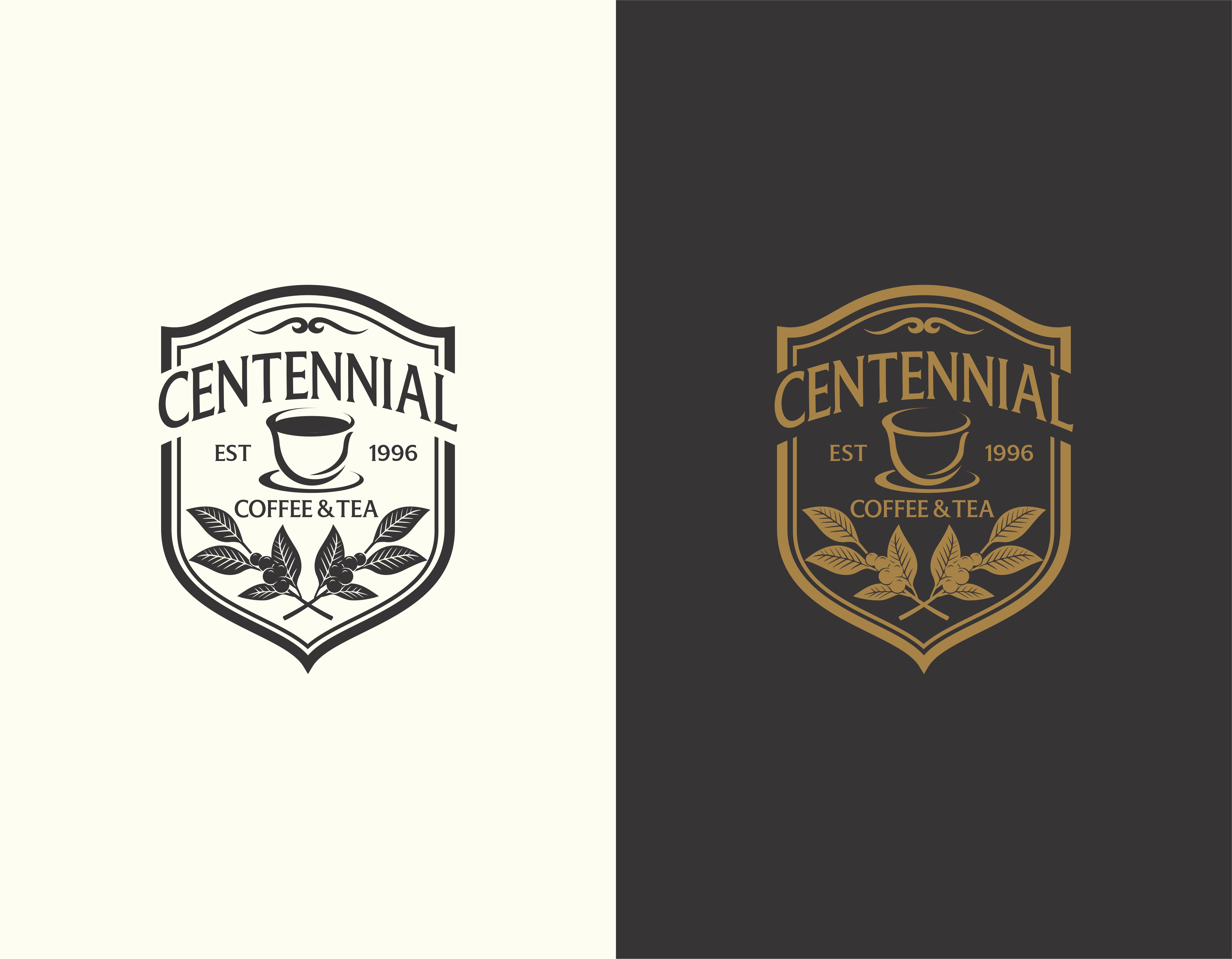 Logo Design by Djamdesign for Centennial Coffee & Tea | Design #36329200
