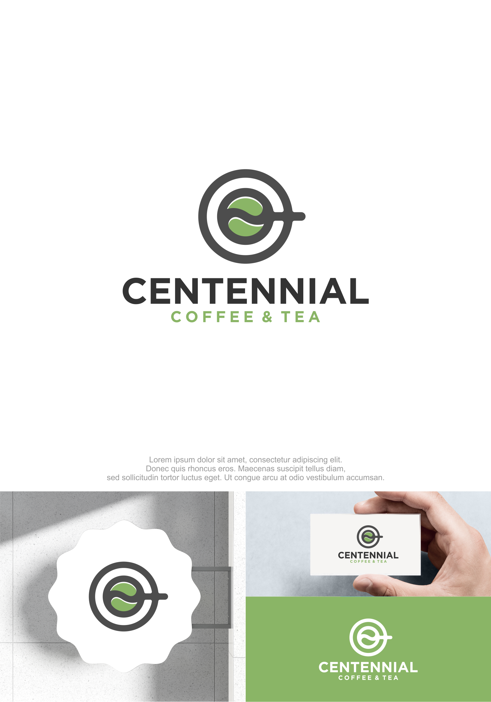 Logo Design by M.Syaiful Huda for Centennial Coffee & Tea | Design #36322008