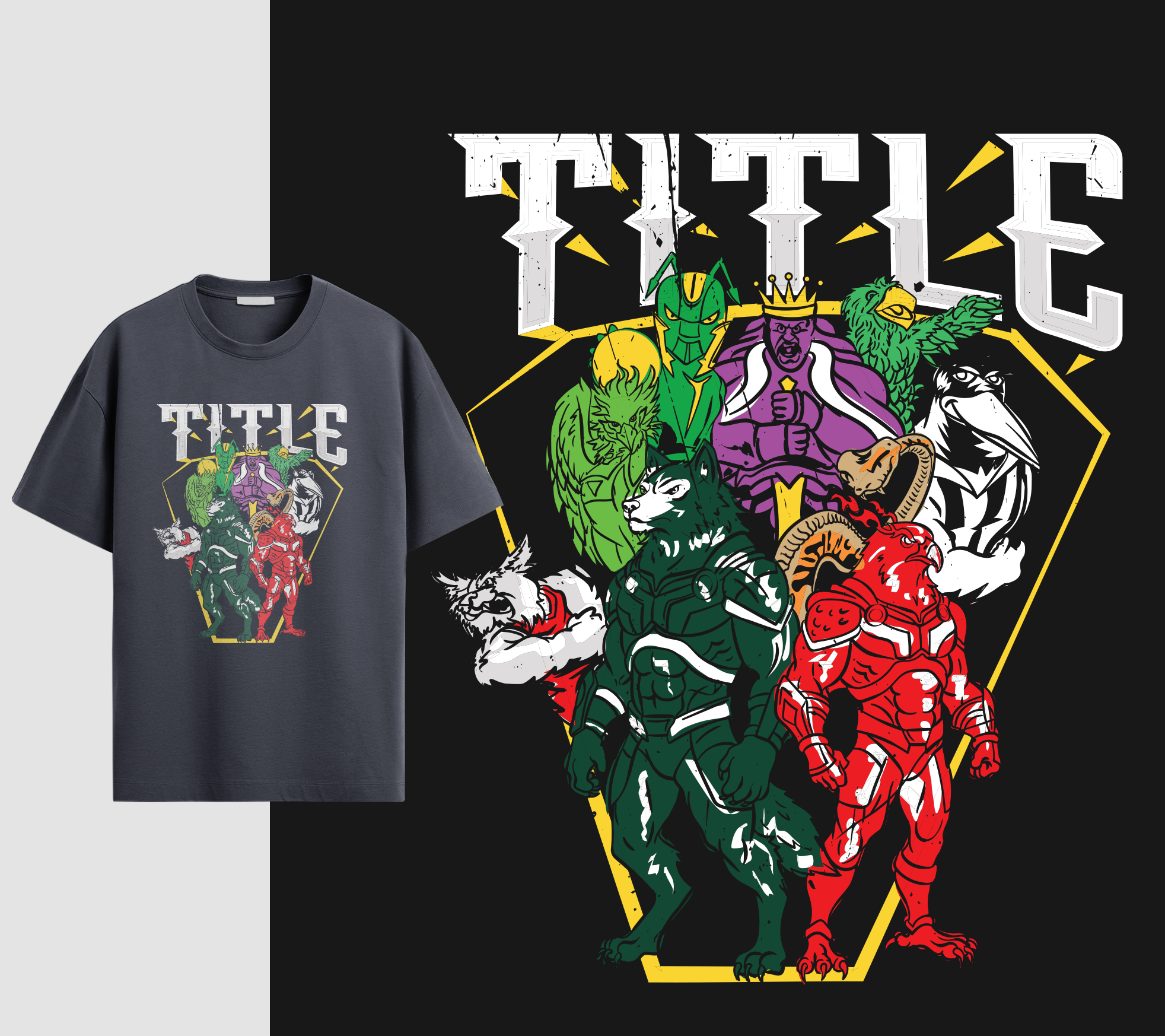 T-Shirt-Design von Baraka Joe für dieses Projekt | Design #36362754