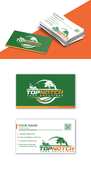 Diseño Gráfico por Jelena B para Top Notch Yard Solutions | Diseño: #36383510