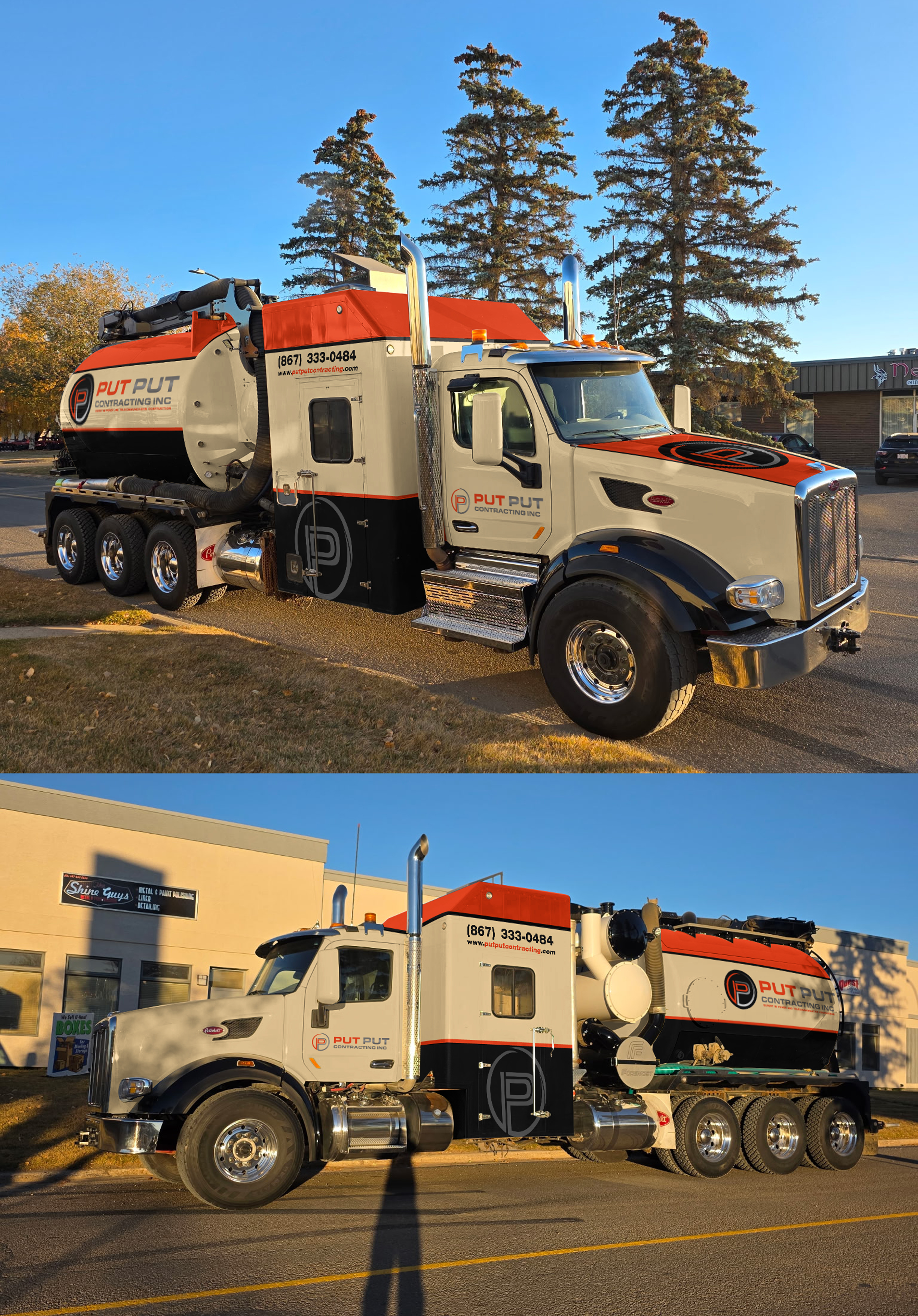 Diseño de Rotulación de Vehículo por AZ_Studio para Put Put Contracting Inc | Diseño #36328329