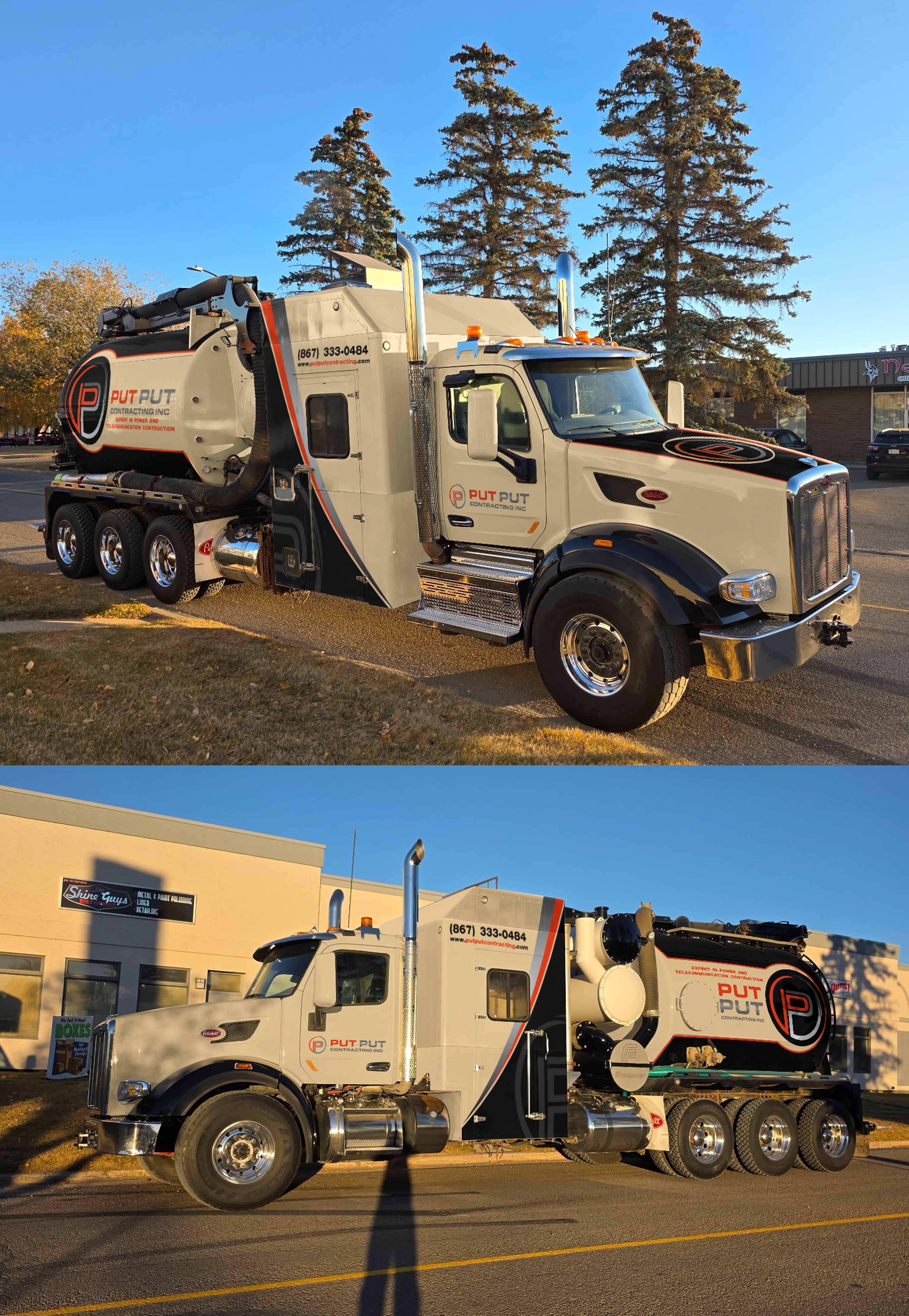 Diseño de Rotulación de Vehículo por AZ_Studio para Put Put Contracting Inc | Diseño #36328331