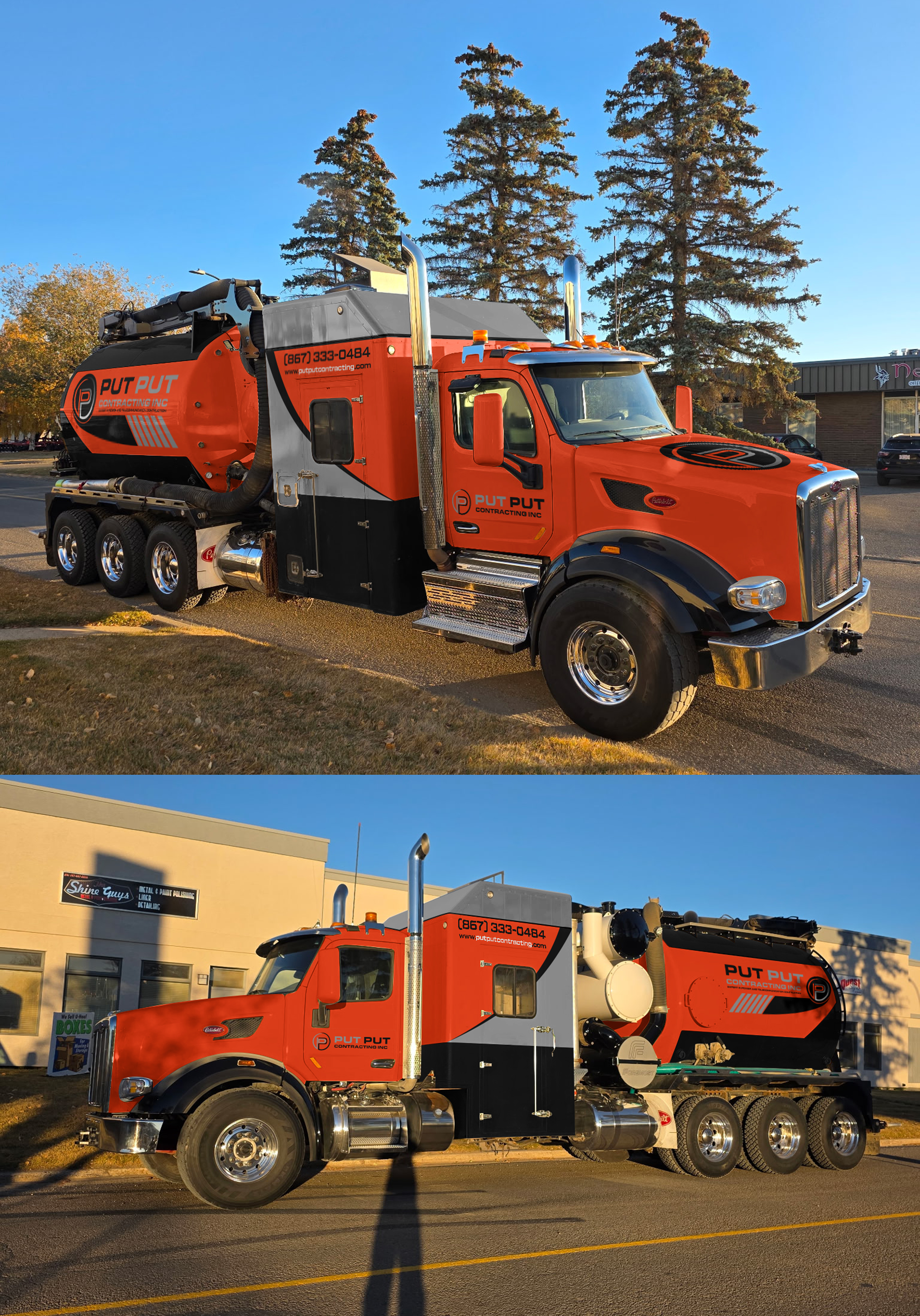 Diseño de Rotulación de Vehículo por AZ_Studio para Put Put Contracting Inc | Diseño #36345669