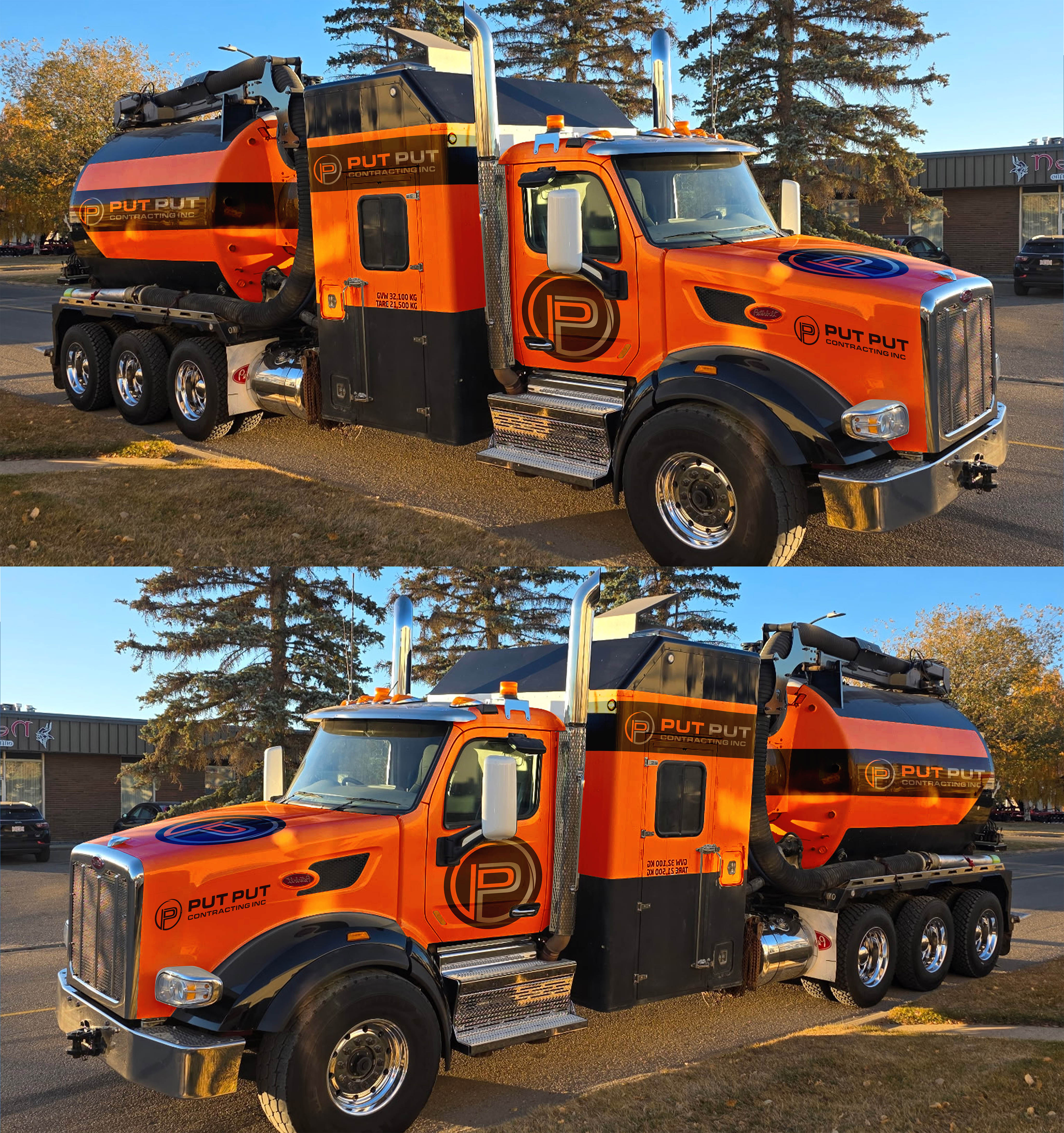 Diseño de Rotulación de Vehículo por tamtama para Put Put Contracting Inc | Diseño #36324141