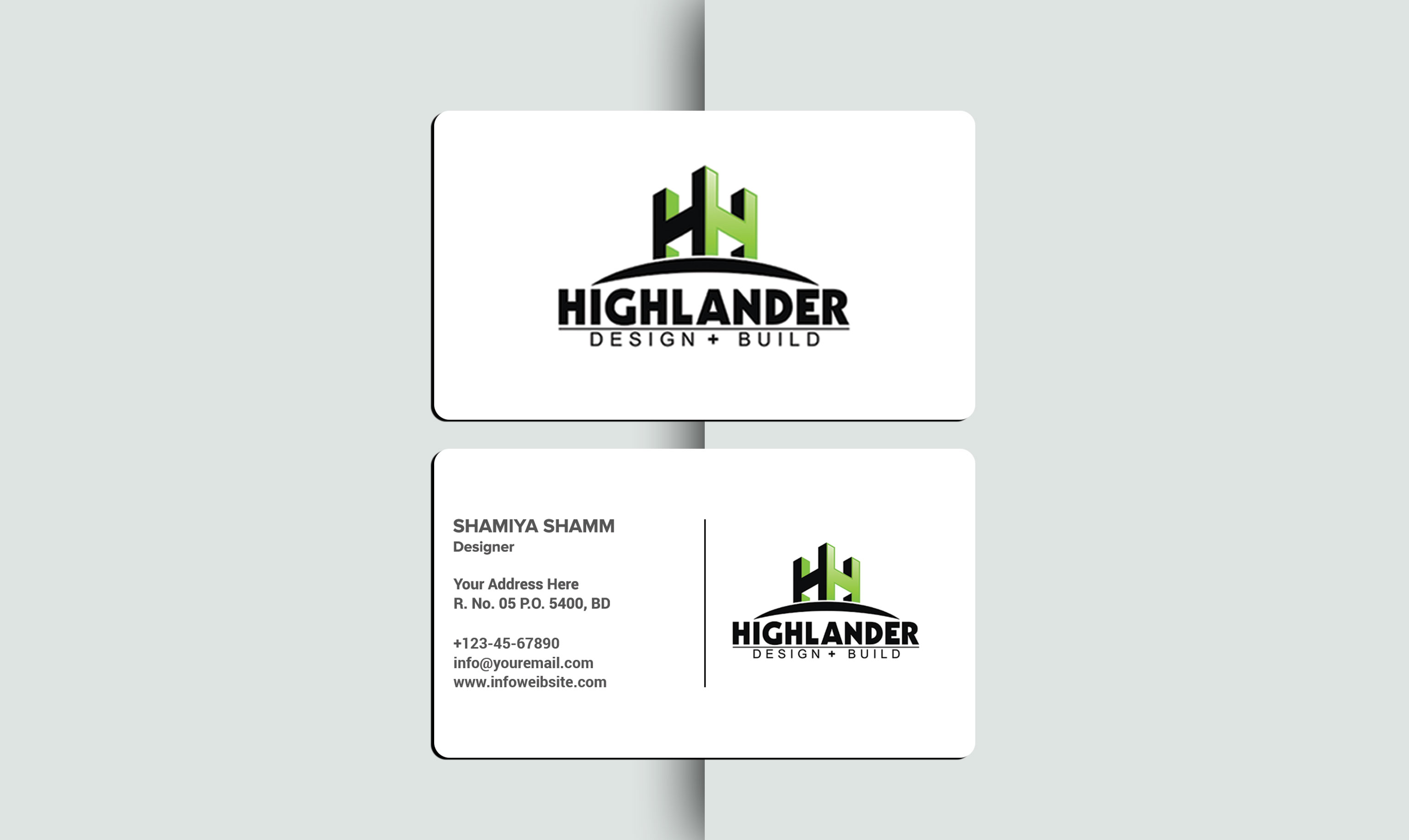Business Card Design by Shuvo094 for this project | Design #36336321