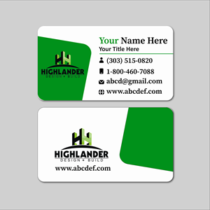 Diseño de Tarjeta de Presentación por Design with Sayam para este proyecto | Diseño: #36331111