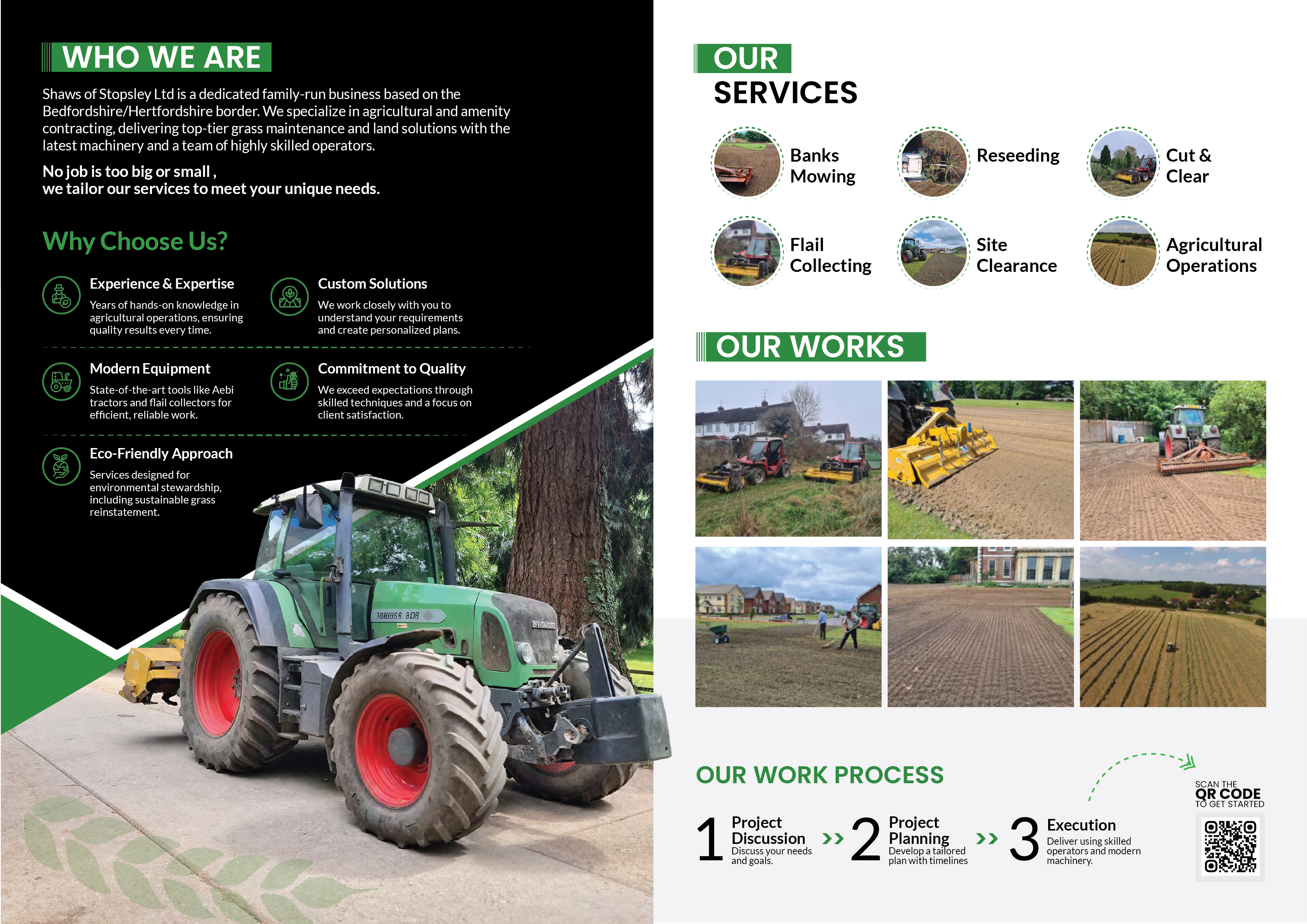 Broschüren-Design von Nel. für Shaws of Stopsley | Design #36330661