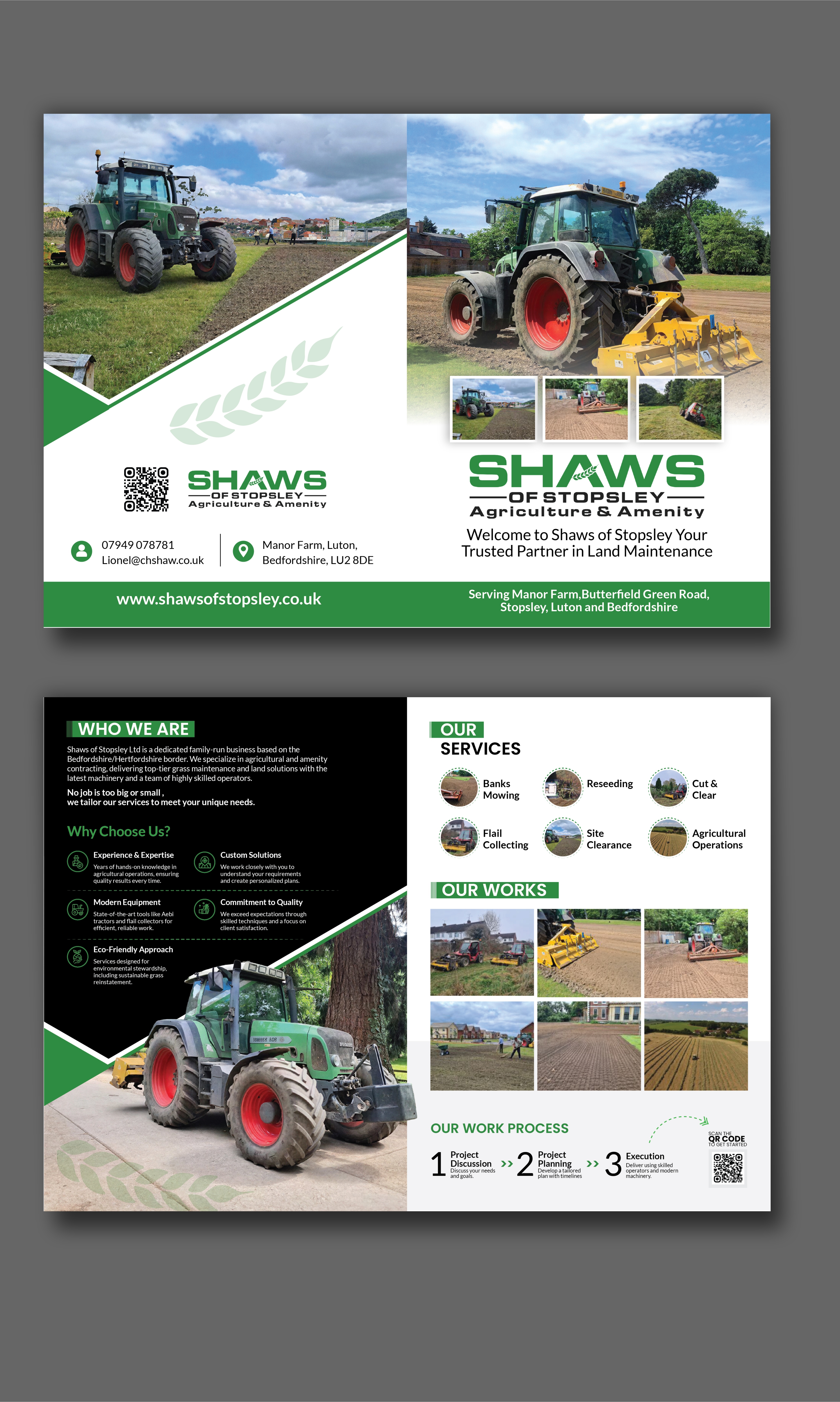 Broschüren-Design von Nel. für Shaws of Stopsley | Design #36330662