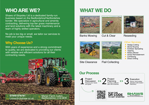 Brochure Design by Nel. for Shaws of Stopsley | Design: #36351652