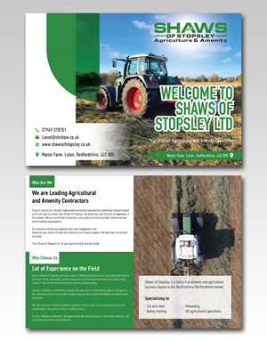 Brochure Design by YourLogoMaster for Shaws of Stopsley | Design: #36331096