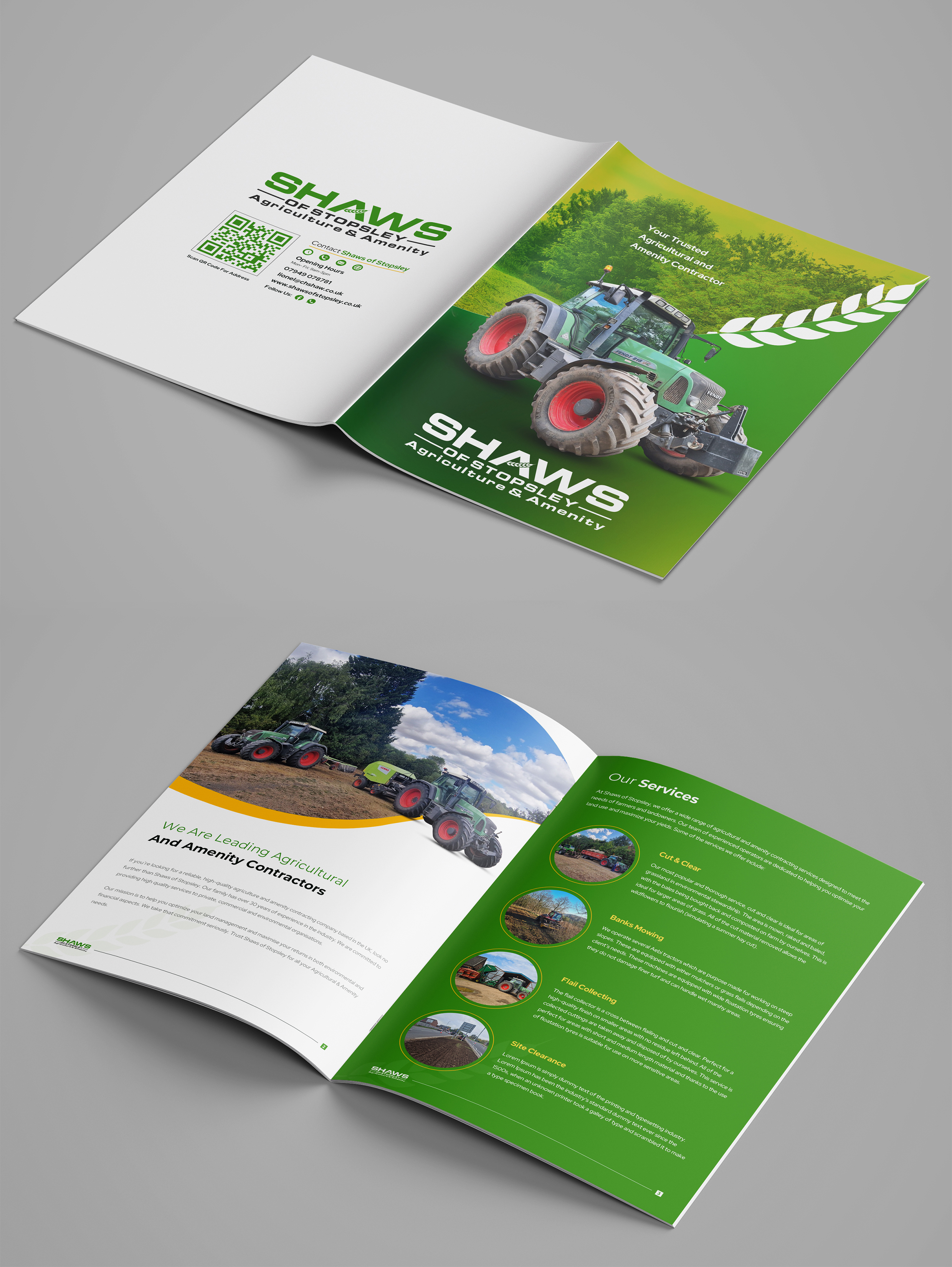 Broschüren-Design von designcircle für Shaws of Stopsley | Design #36330714