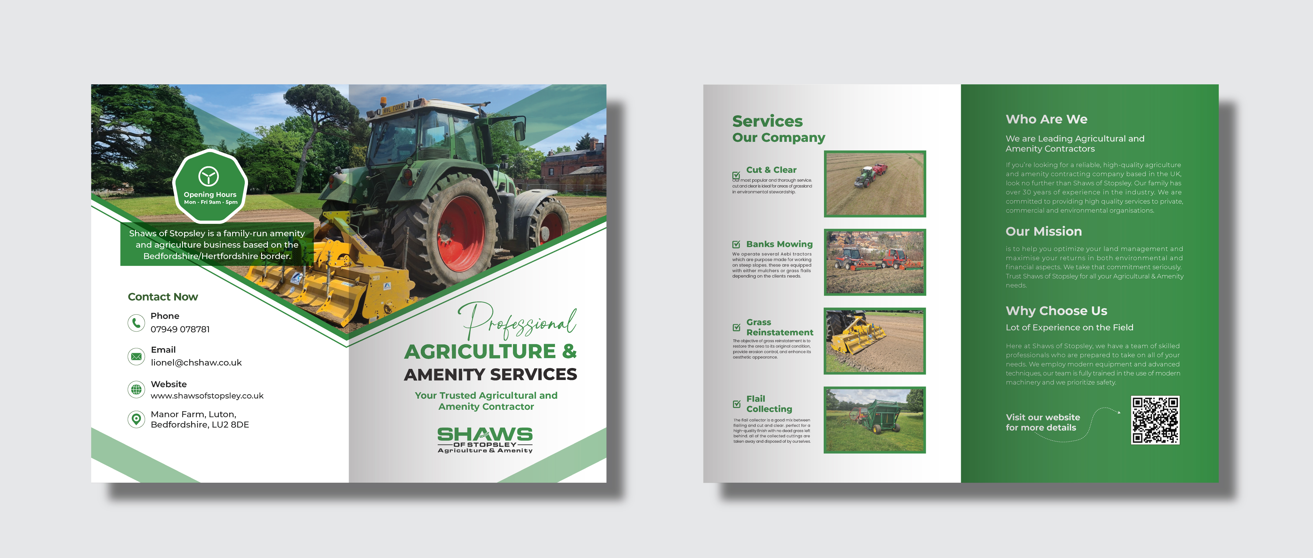 Brochure Design by grappikstar for Shaws of Stopsley | Design #36342357