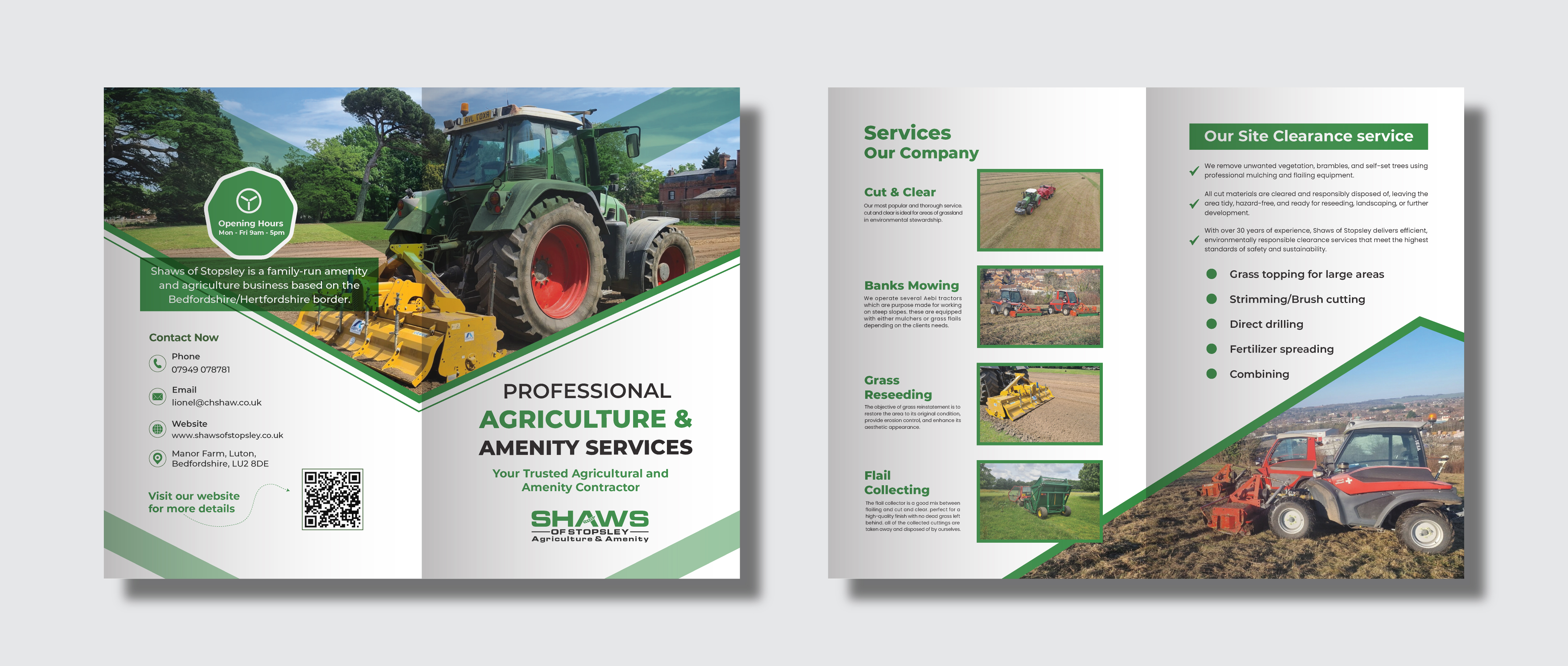 Brochure Design by grappikstar for Shaws of Stopsley | Design #36342358