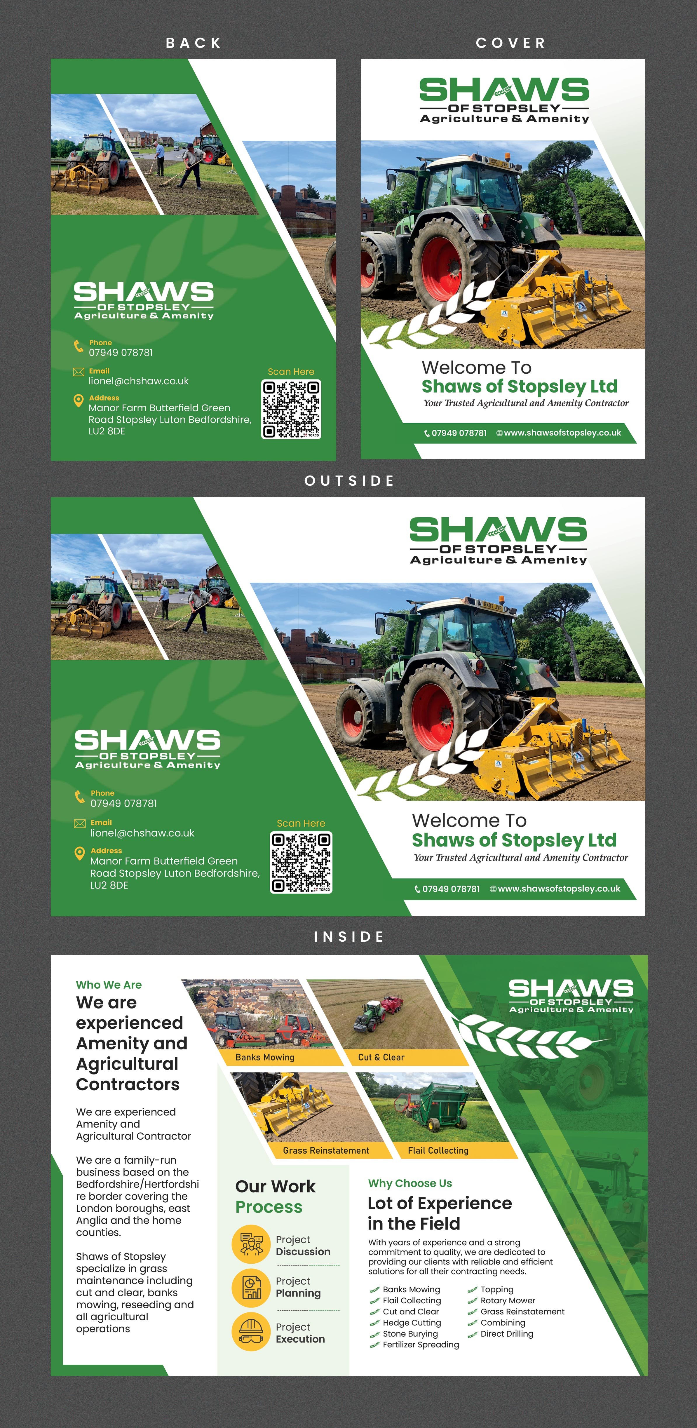 Brochure Design by Stan$oul for Shaws of Stopsley | Design: #36326426