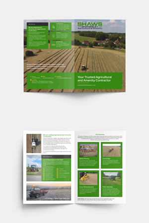 Brochure Design by barinix for Shaws of Stopsley | Design #36354169