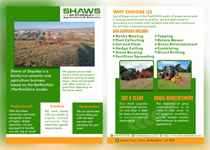 Broschüren-Design von upworkboy73 für Shaws of Stopsley | Design: #36332044