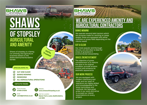 Brochure Design by upworkboy73 for Shaws of Stopsley | Design #36367565