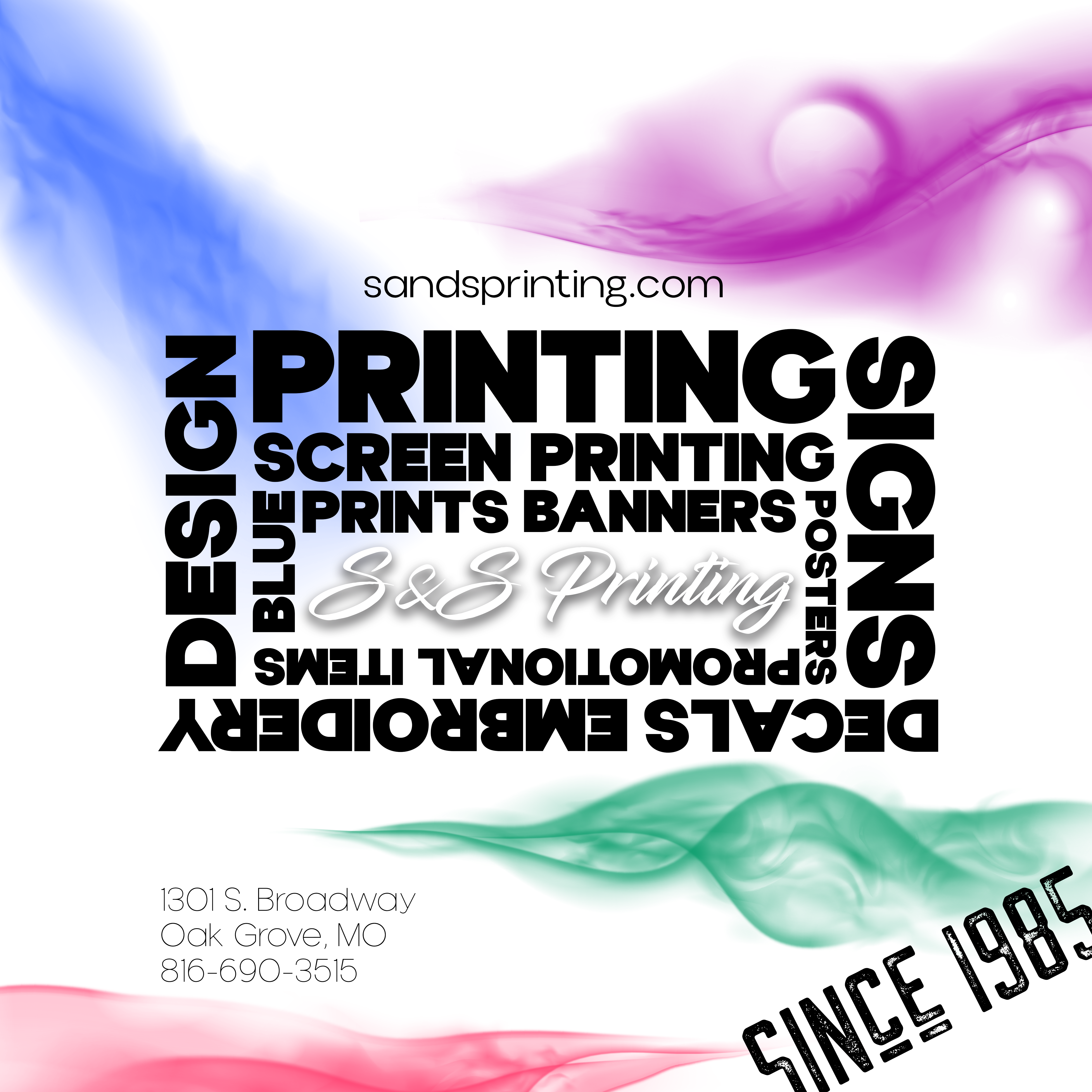 Werbe-Design von robertr400 für S&amp;S Printing | Design #36335676