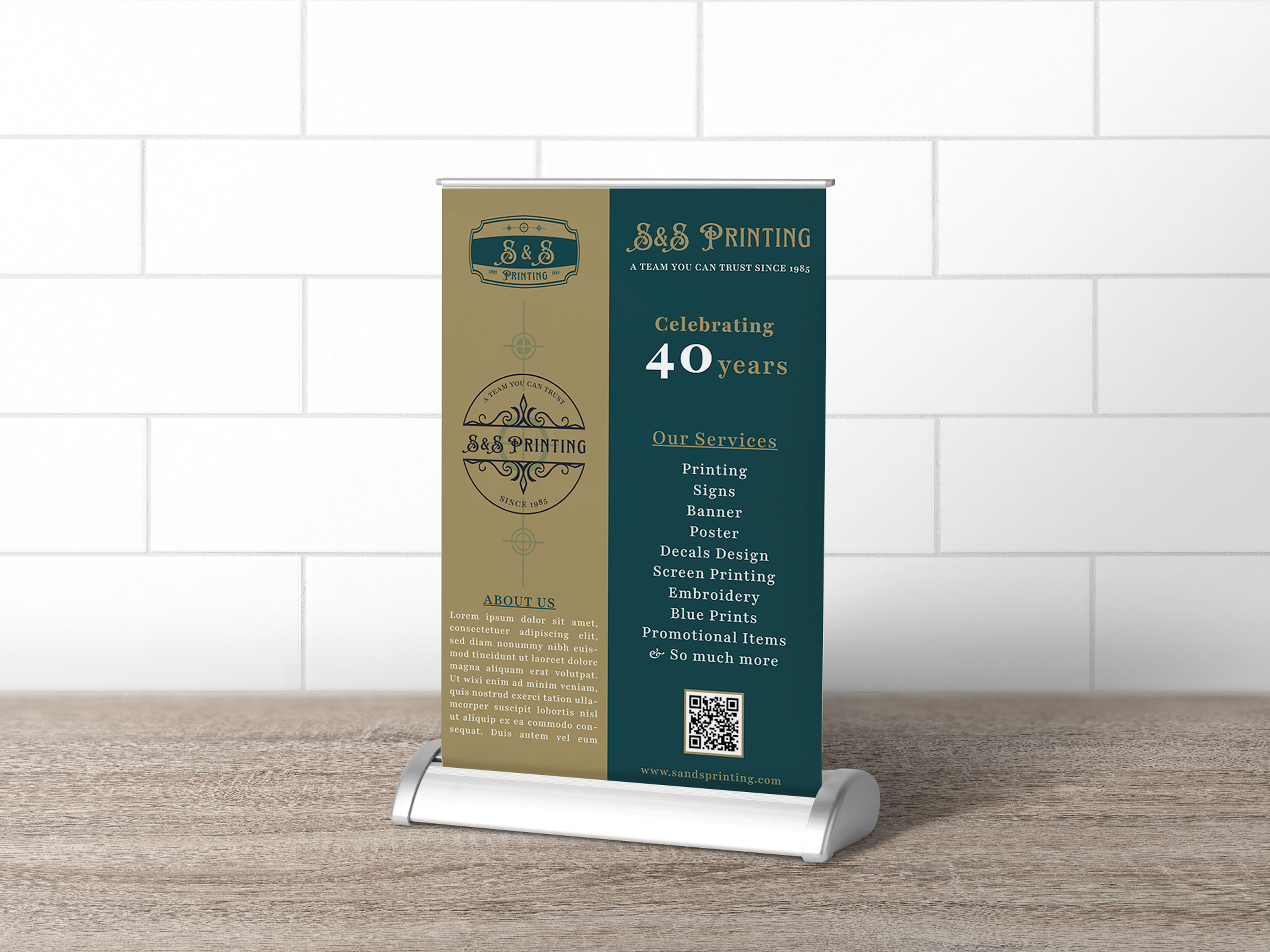 Design Publicitaire par Jibon Chowdhury pour S&amp;S Printing | Design #36335958