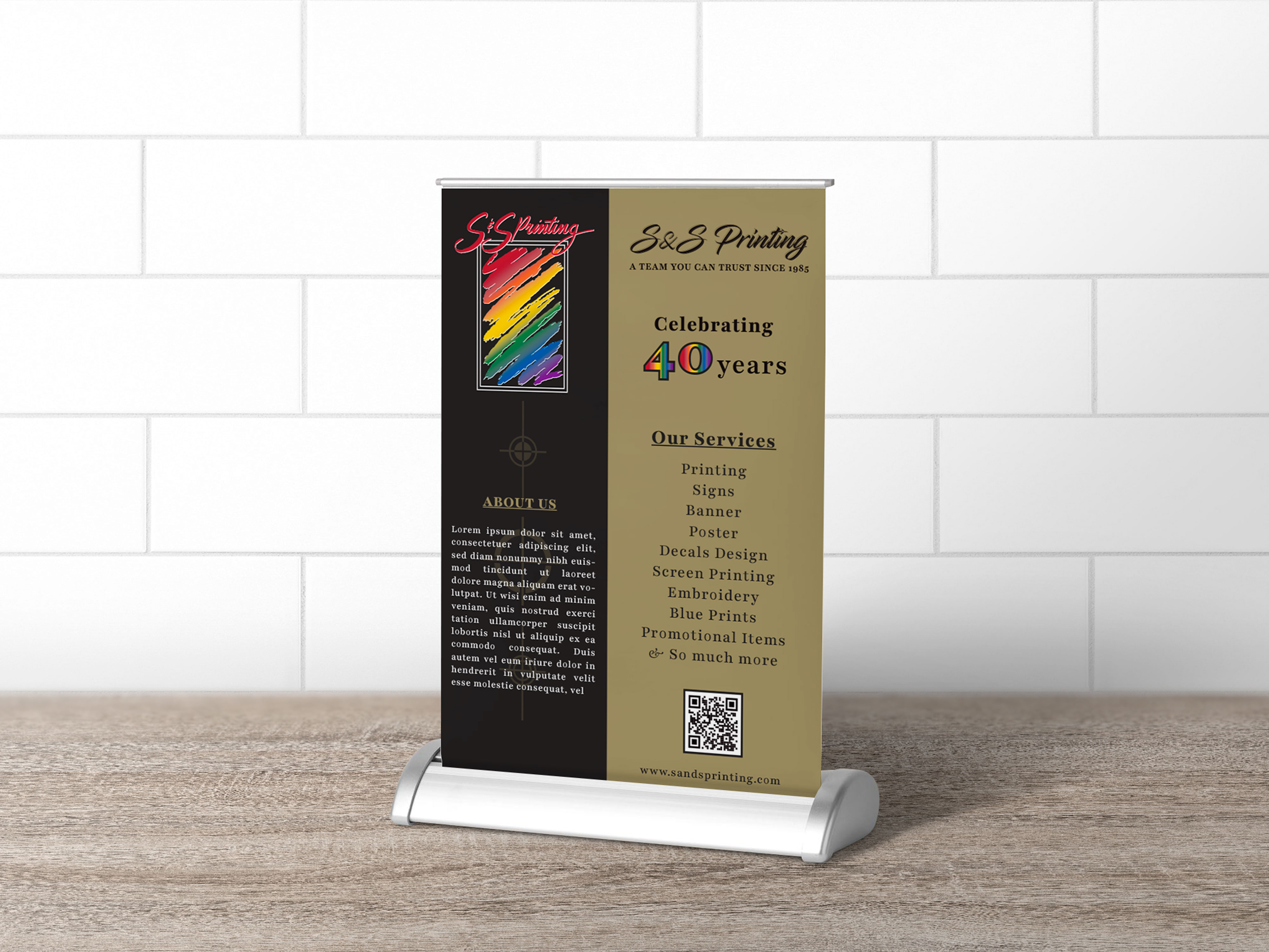 Design Publicitaire par Jibon Chowdhury pour S&amp;S Printing | Design #36335959