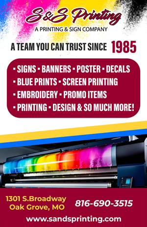Advertisement Design by D Black design for S&amp;S Printing | Design #36336274