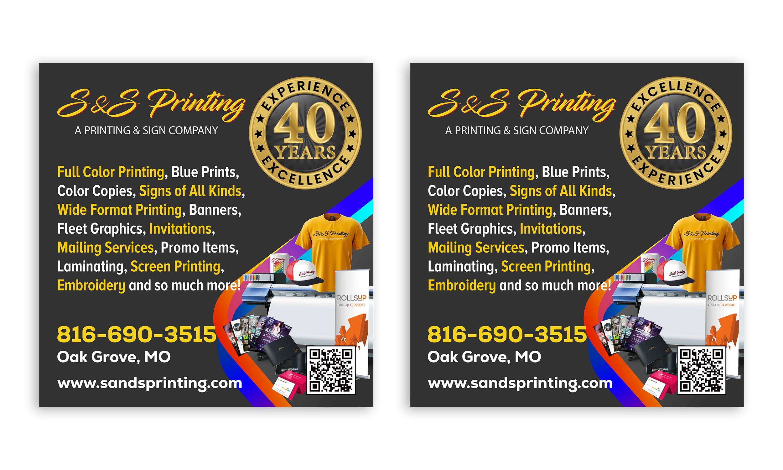 Advertisement Design by firman.a.prasetyo for S&amp;S Printing | Design #36363779