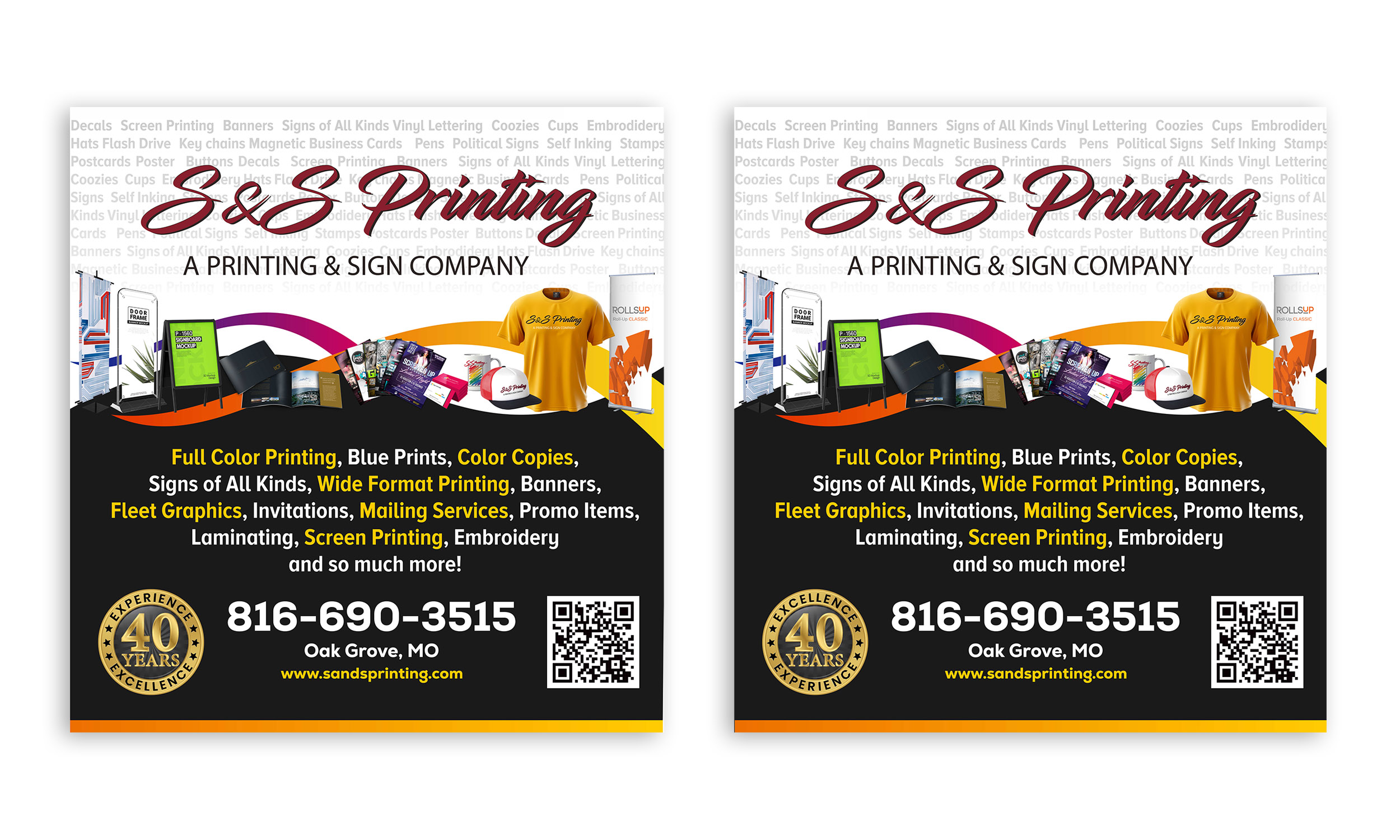 Advertisement Design by firman.a.prasetyo for S&amp;S Printing | Design #36363800