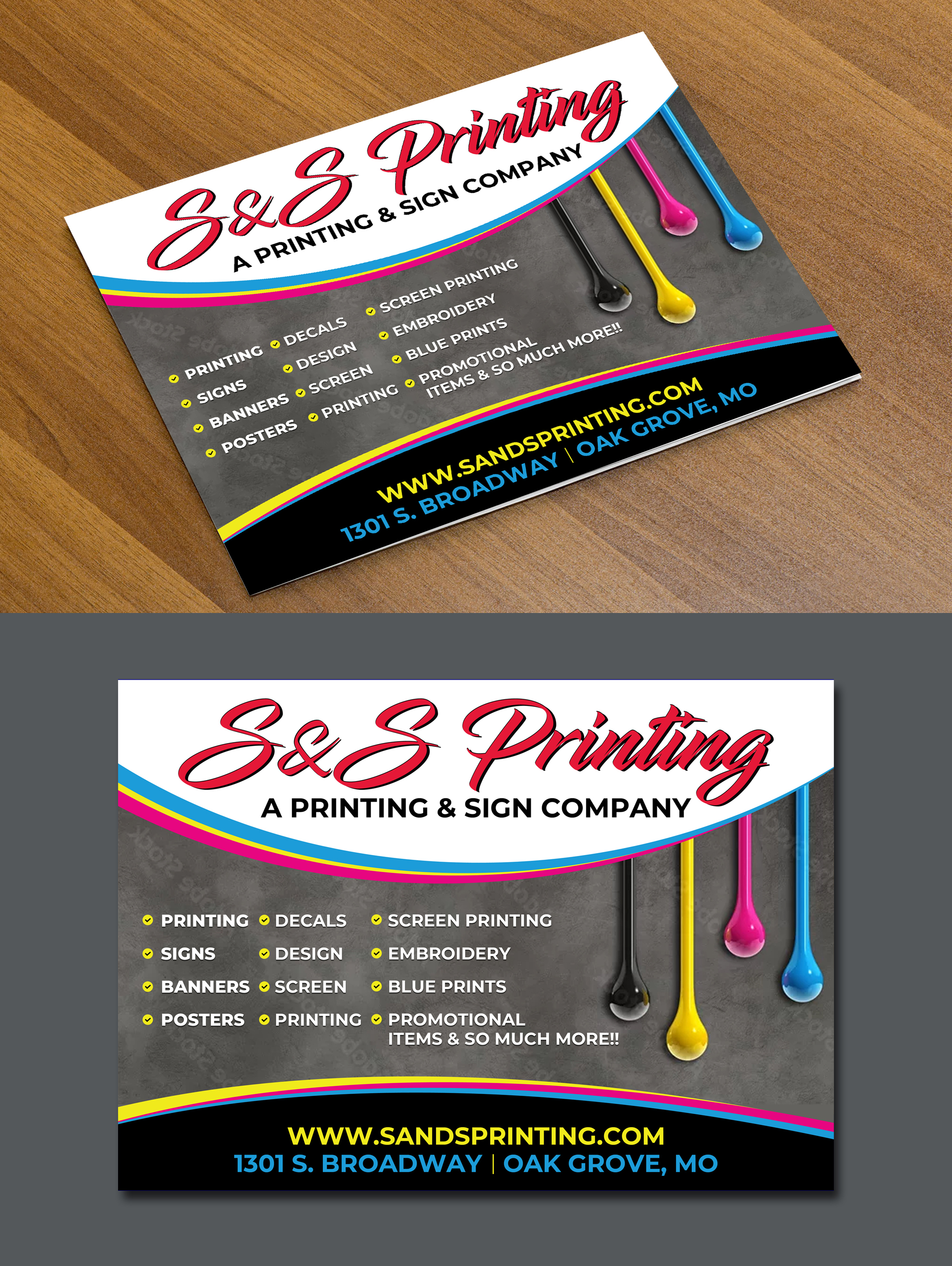 Advertisement Design by websmartusa for S&amp;S Printing | Design #36340620
