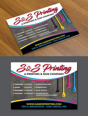 Werbe-Design von websmartusa für S&amp;S Printing | Design: #36340620