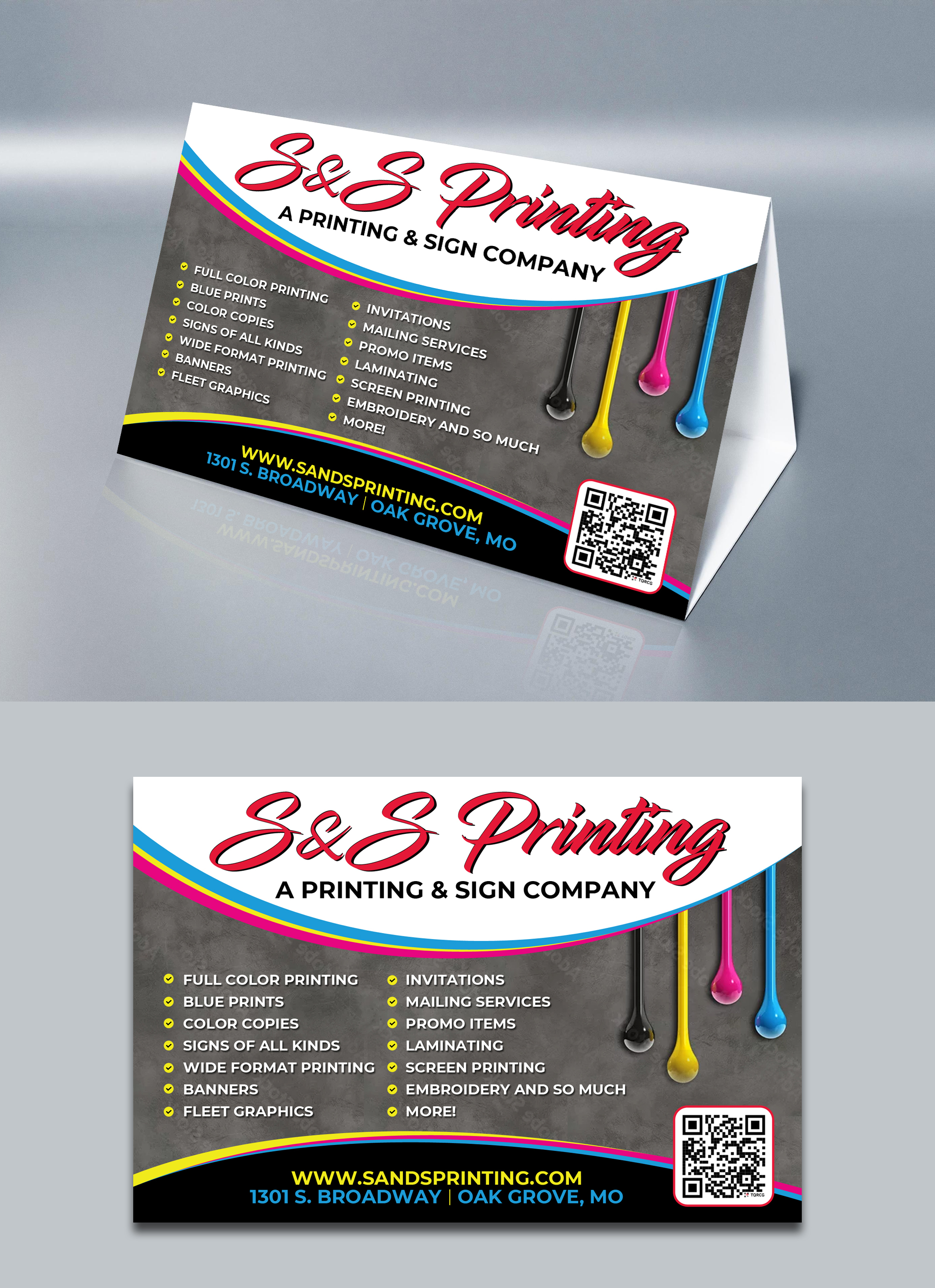 Advertisement Design by websmartusa for S&amp;S Printing | Design #36366953