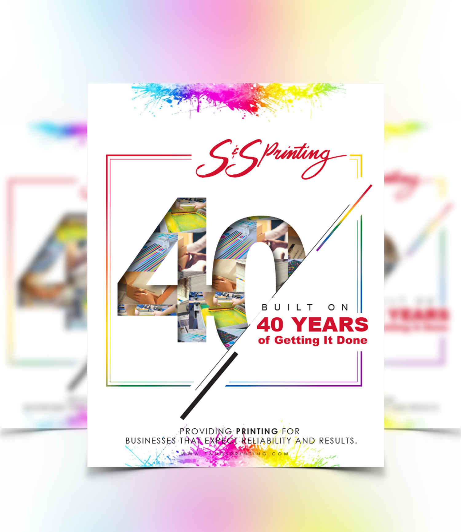 Werbe-Design von nafizrahat für S&amp;S Printing | Design #36330894