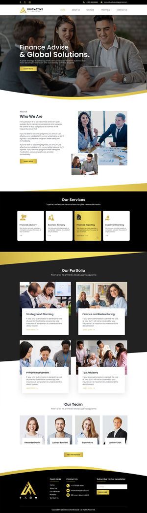Web Design par Anup Innovations pour ce projet | Design : #36336346
